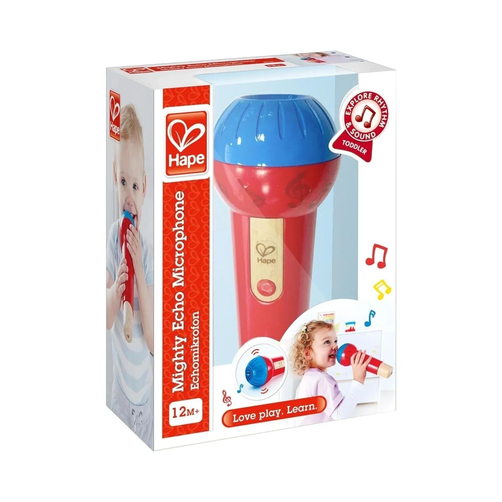 Hape Mighty Echo Microphone - mezetto ebebek ebebek