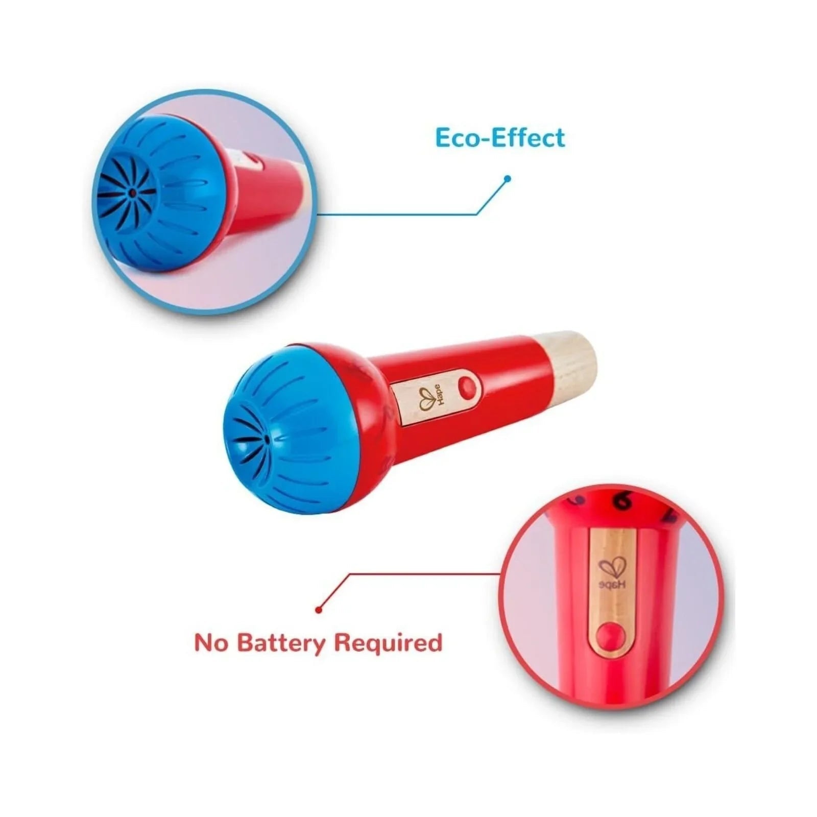 Hape Mighty Echo Microphone - mezetto ebebek ebebek