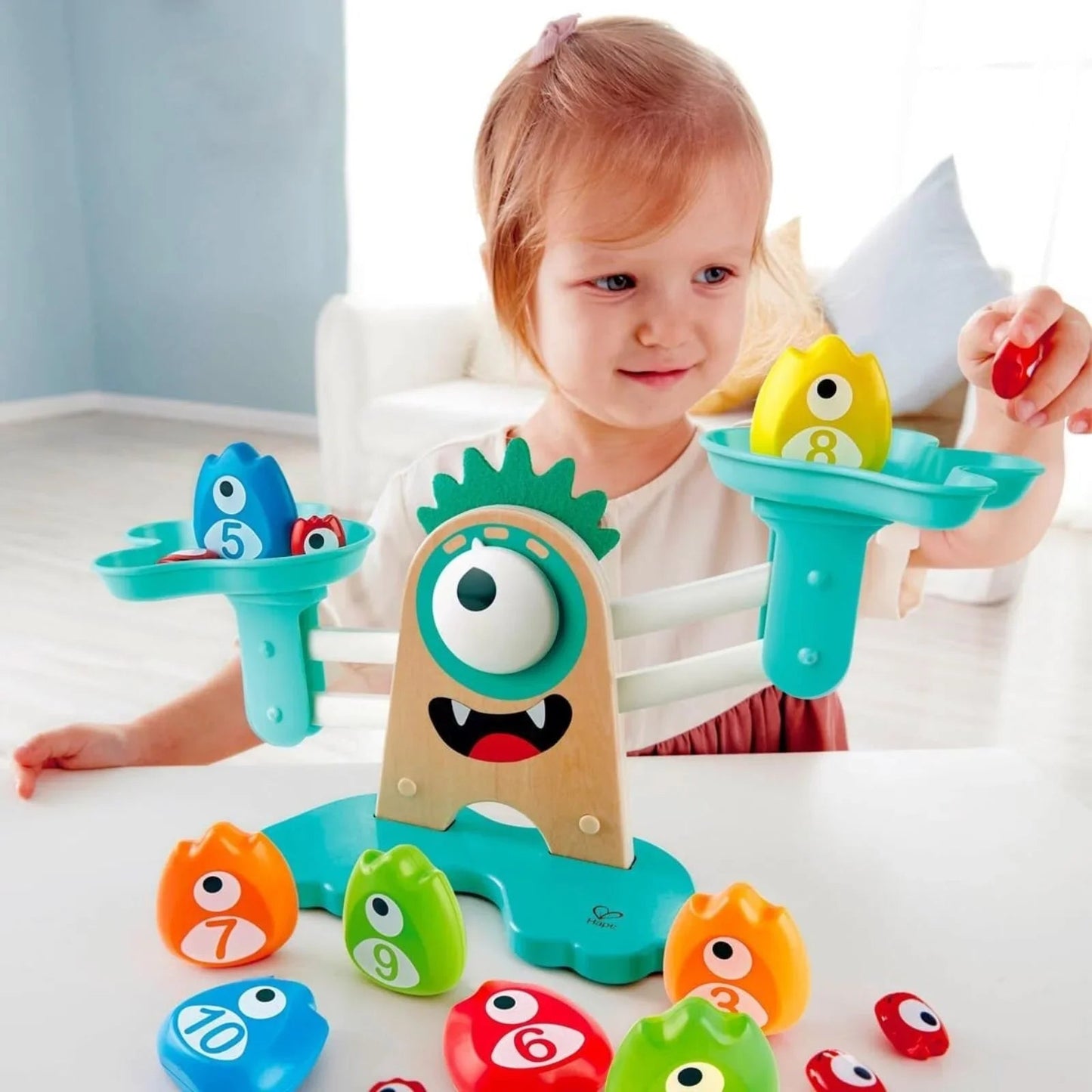 Hape Monster Math Scale - mezetto ebebek ebebek