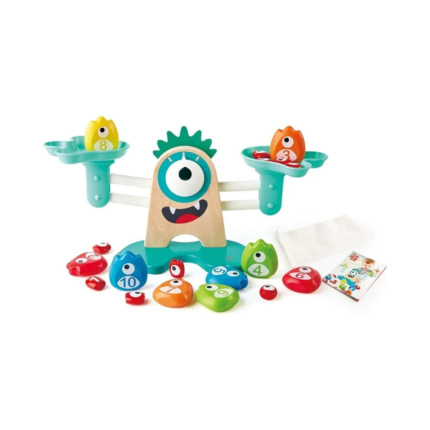 Hape Monster Math Scale - mezetto ebebek ebebek