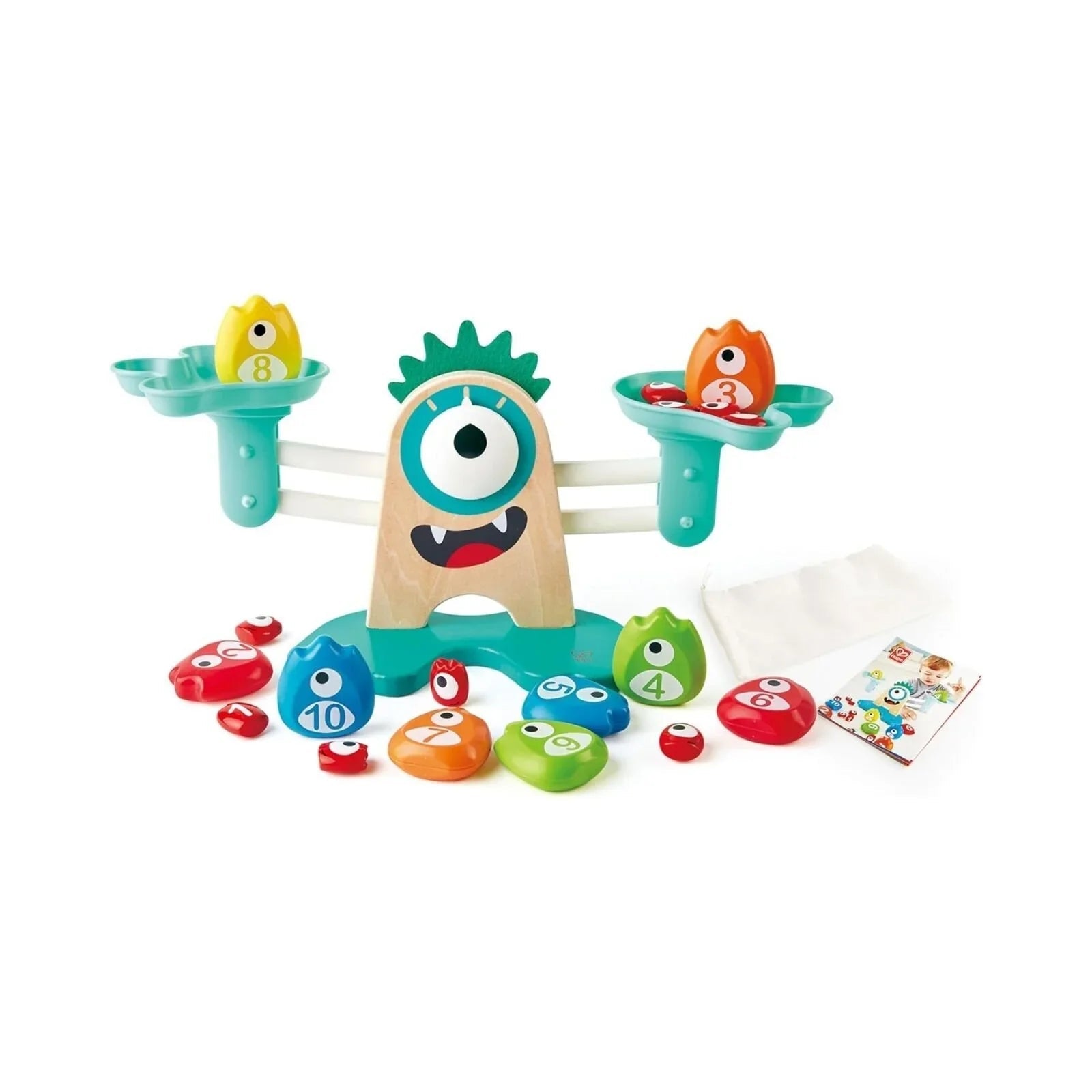 Hape Monster Math Scale - mezetto ebebek ebebek