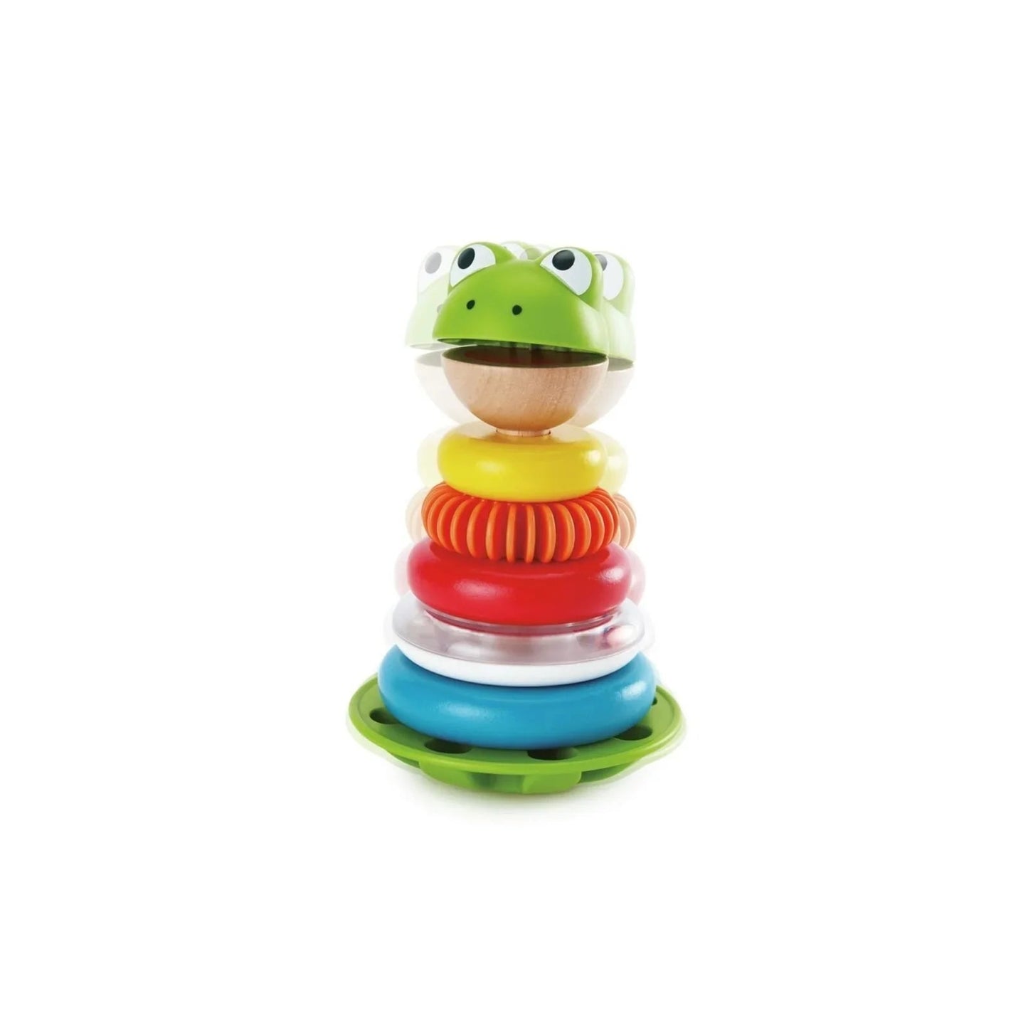 Hape Mr Frog Stacking Rings - mezetto ebebek ebebek