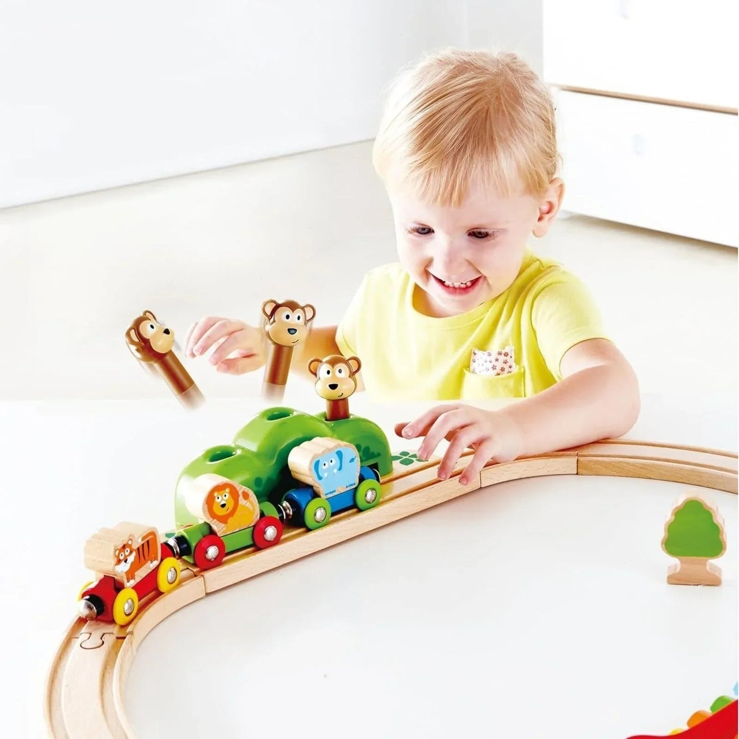 Hape Music & Monkeys Railway - mezetto ebebek ebebek