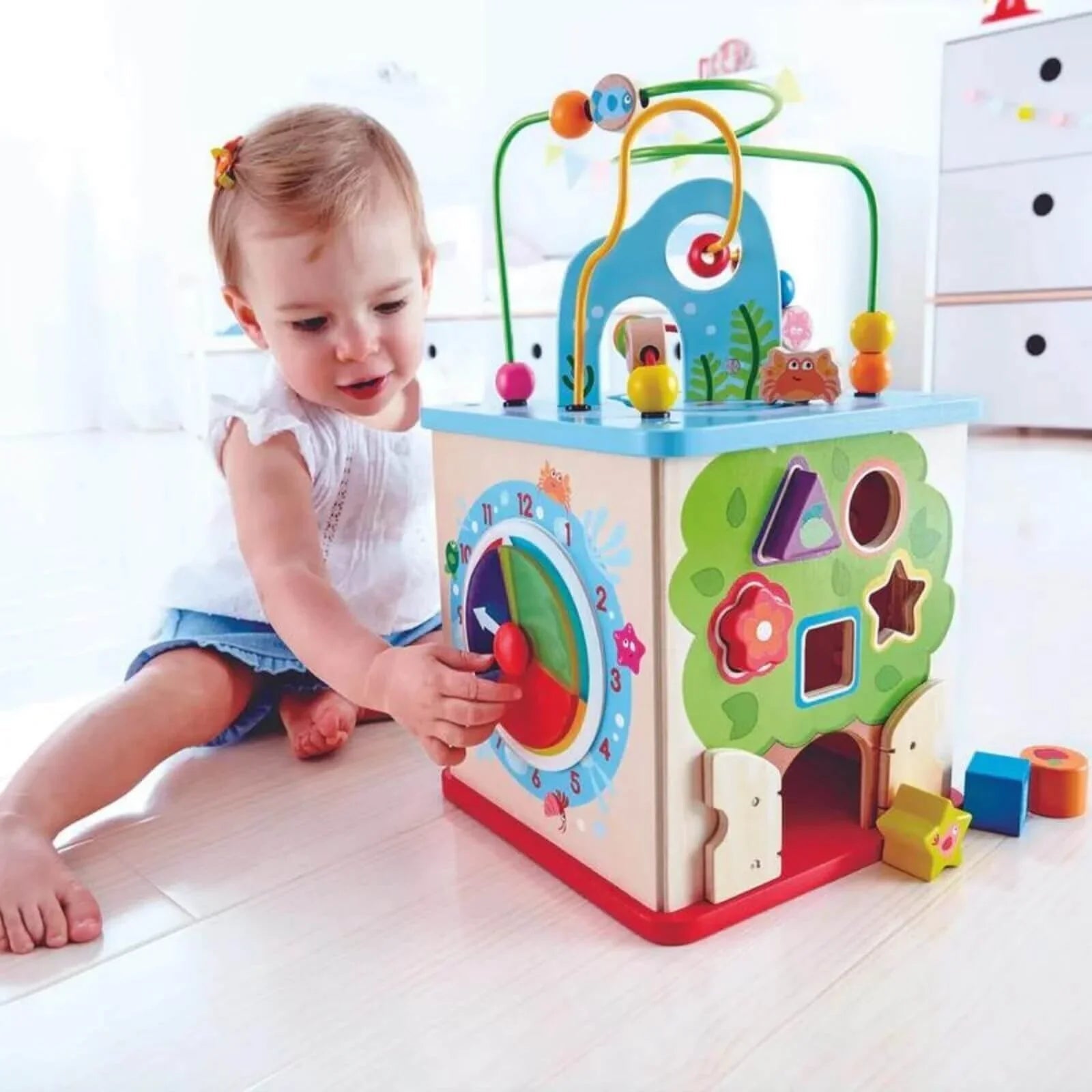 Hape Nature Exploration Play Cube - mezetto ebebek ebebek
