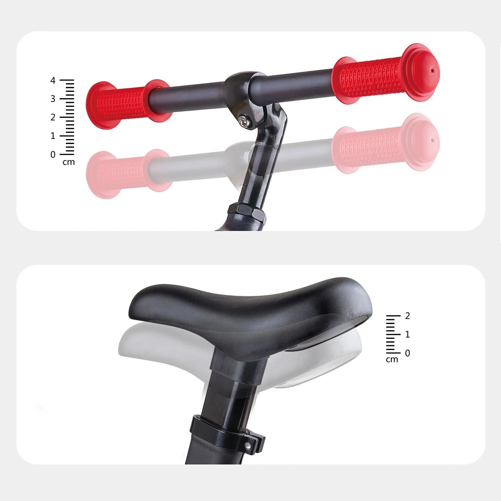 Hape New Explorer Kids Balance Bike, Red - mezetto ebebek ebebek