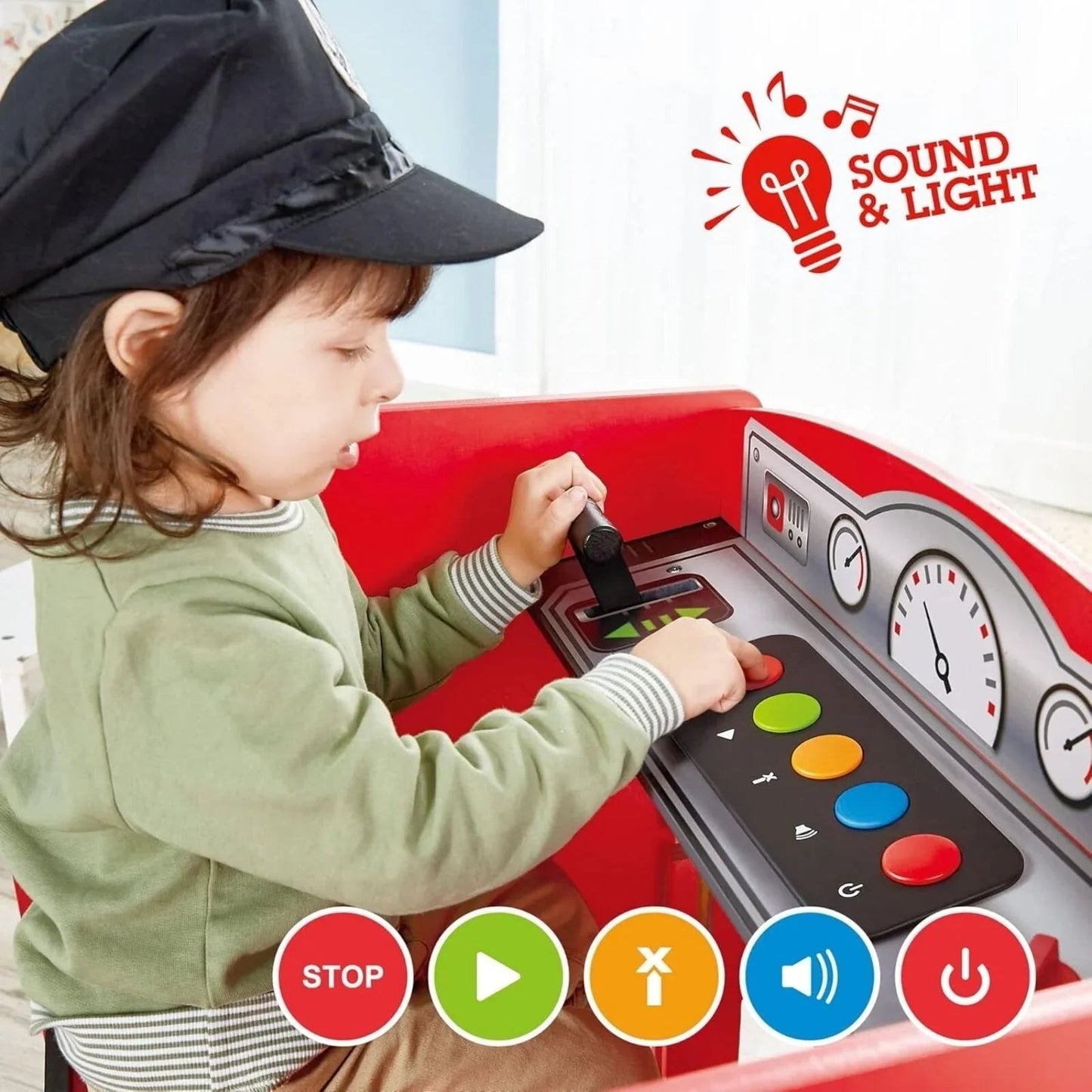Hape No.1 Engine Table - mezetto ebebek ebebek