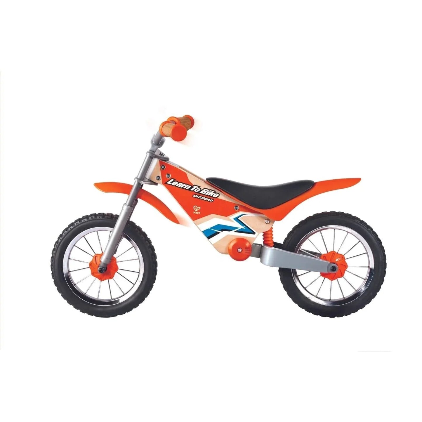 Hape Off Road Kids Balance Bike - Orange - mezetto ebebek ebebek