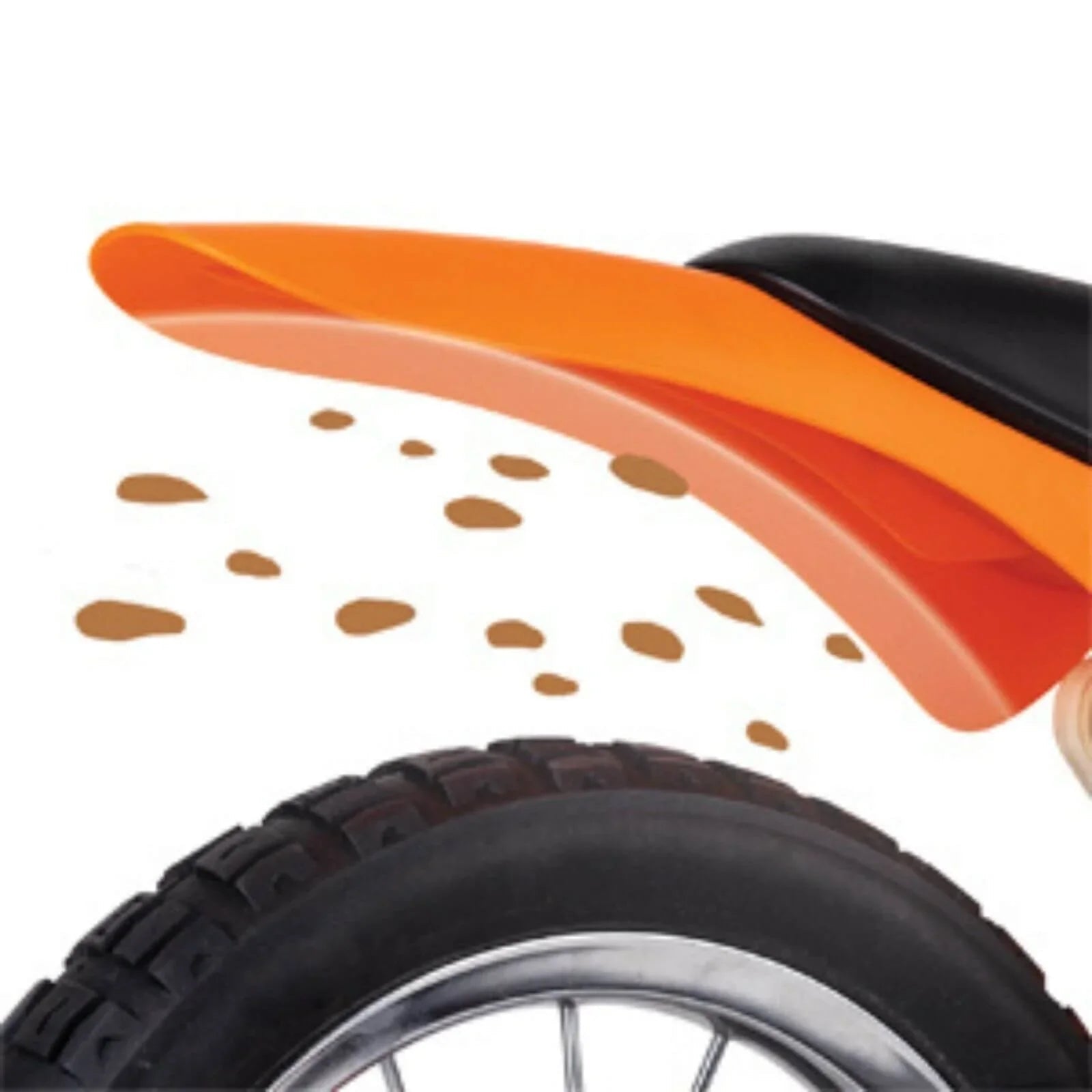 Hape Off Road Kids Balance Bike - Orange - mezetto ebebek ebebek