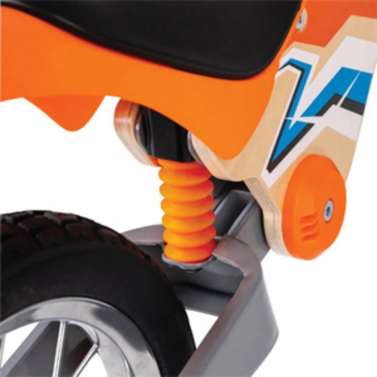 Hape Off Road Kids Balance Bike - Orange - mezetto ebebek ebebek