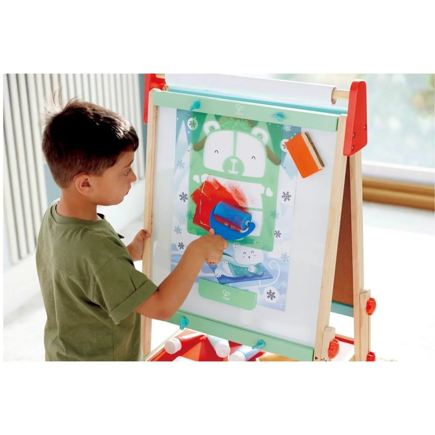 Hape Sponge Painting Fun - mezetto ebebek ebebek