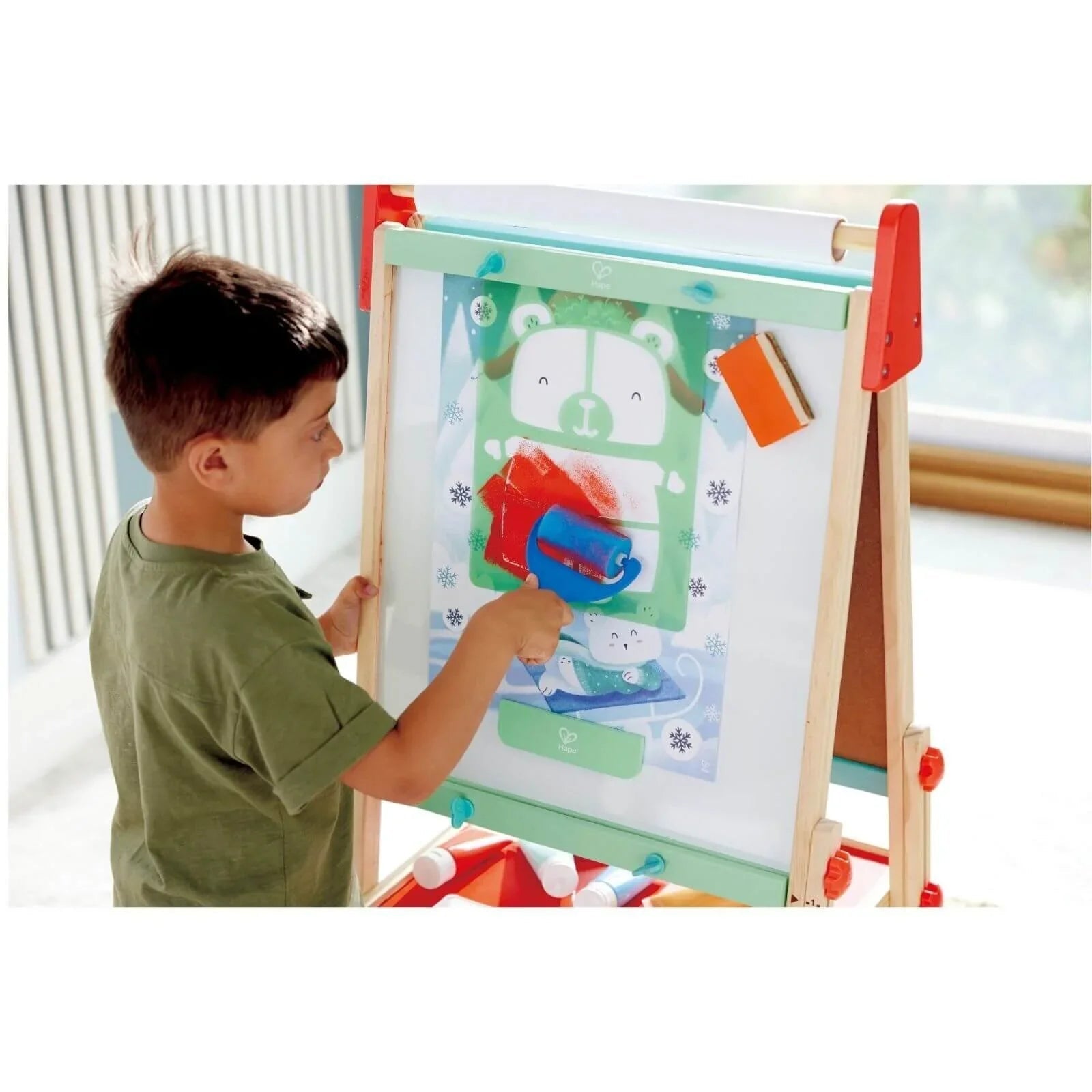 Hape Sponge Painting Fun - mezetto ebebek ebebek