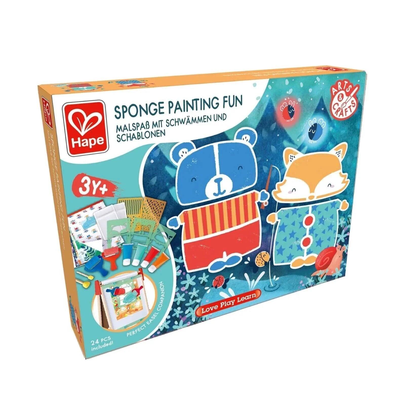 Hape Sponge Painting Fun - mezetto ebebek ebebek