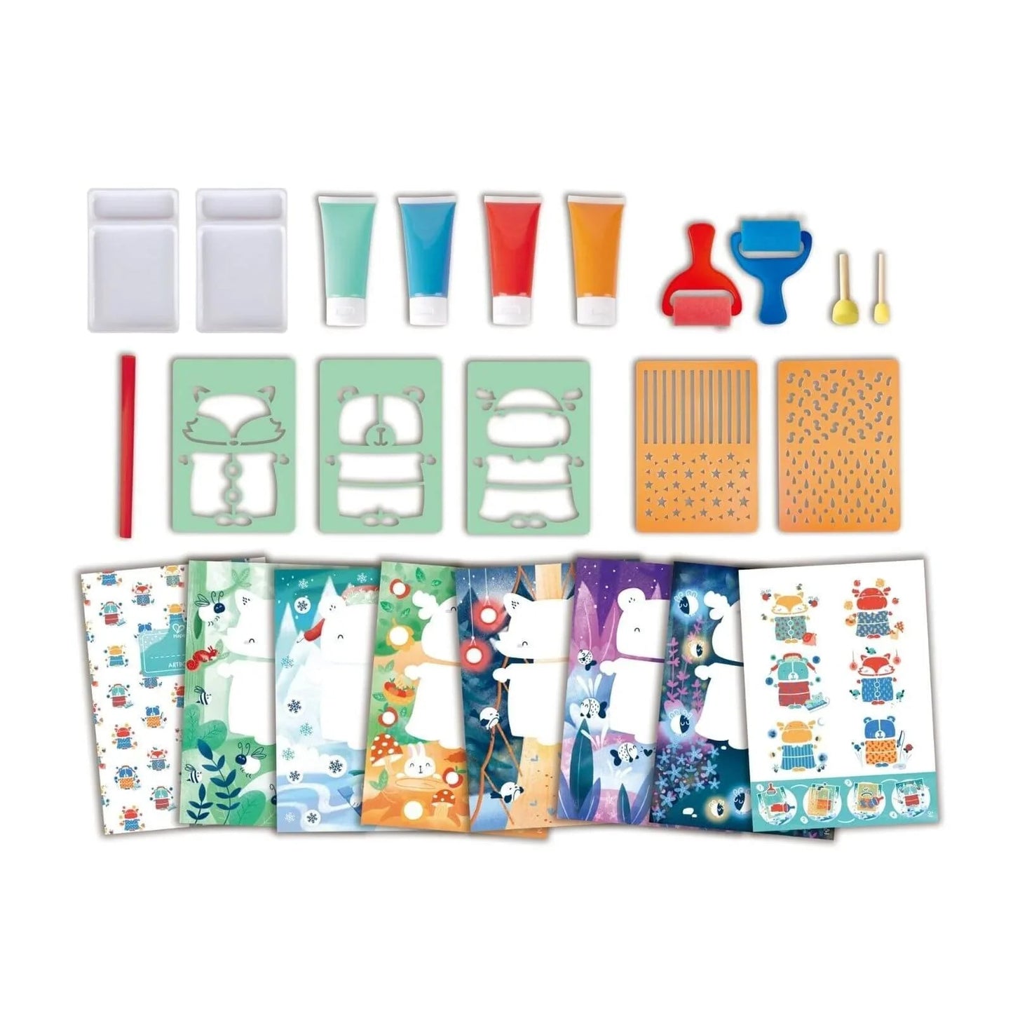 Hape Sponge Painting Fun - mezetto ebebek ebebek