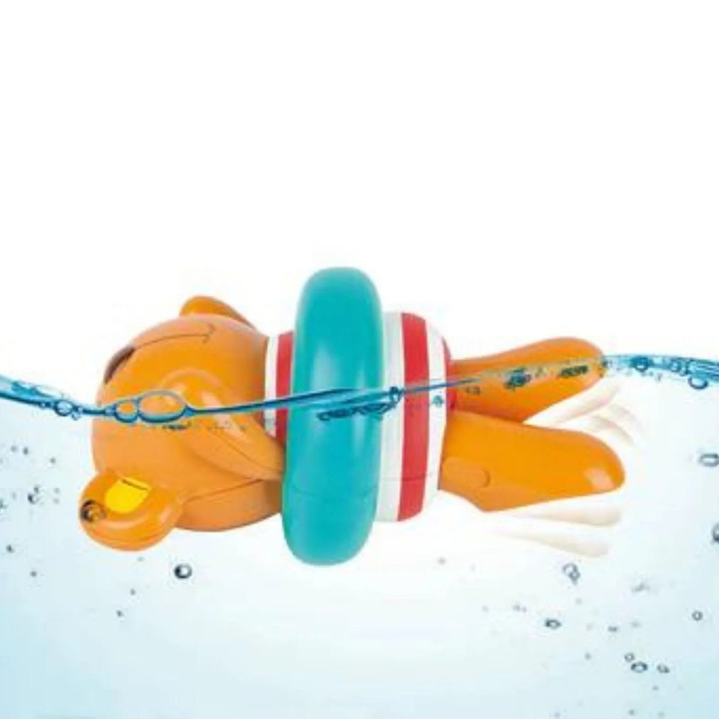 Hape Swimmer Teddy Wind - Up Toy - mezetto ebebek ebebek