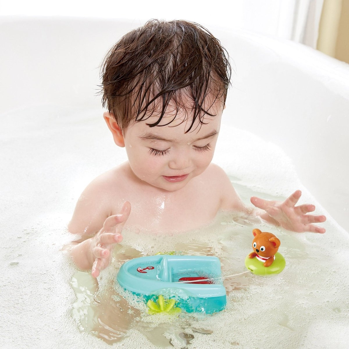 Hape Tubing Pull - Back Boat - mezetto ebebek ebebek