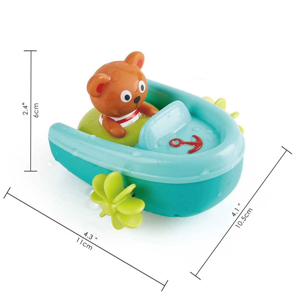Hape Tubing Pull - Back Boat - mezetto ebebek ebebek