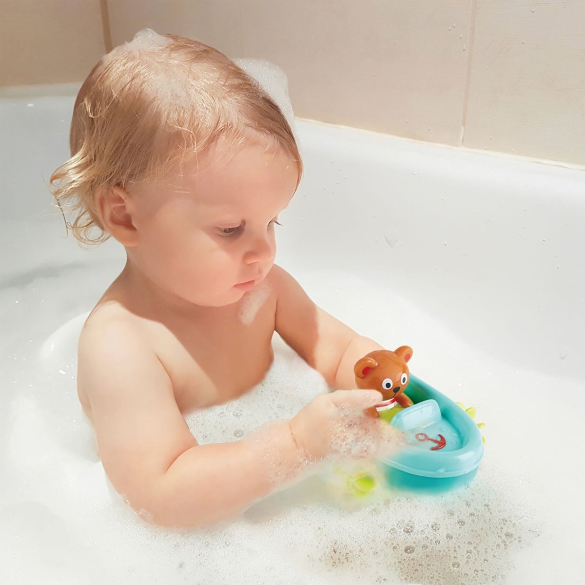 Hape Tubing Pull - Back Boat - mezetto ebebek ebebek