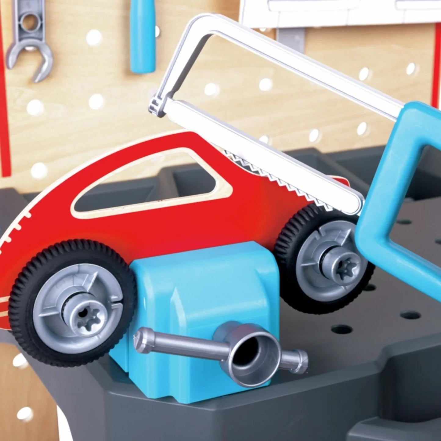 Hape Vehicle Service & Repair Workbench - mezetto ebebek ebebek