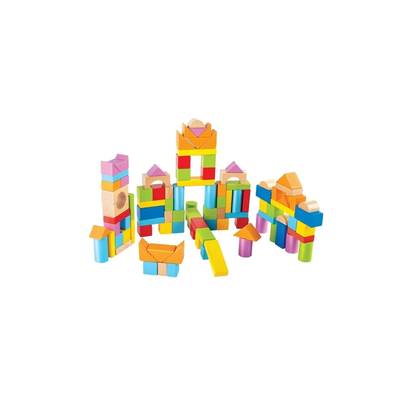 Hape Wonderful Beech Blocks 101 pcs - mezetto ebebek ebebek