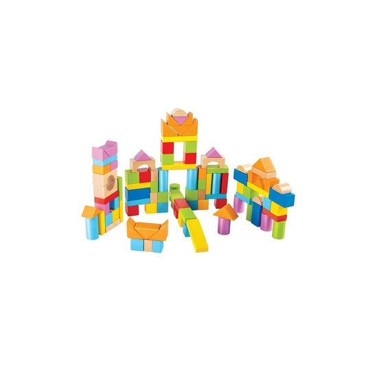 Hape Wonderful Beech Blocks 101 pcs - mezetto ebebek ebebek