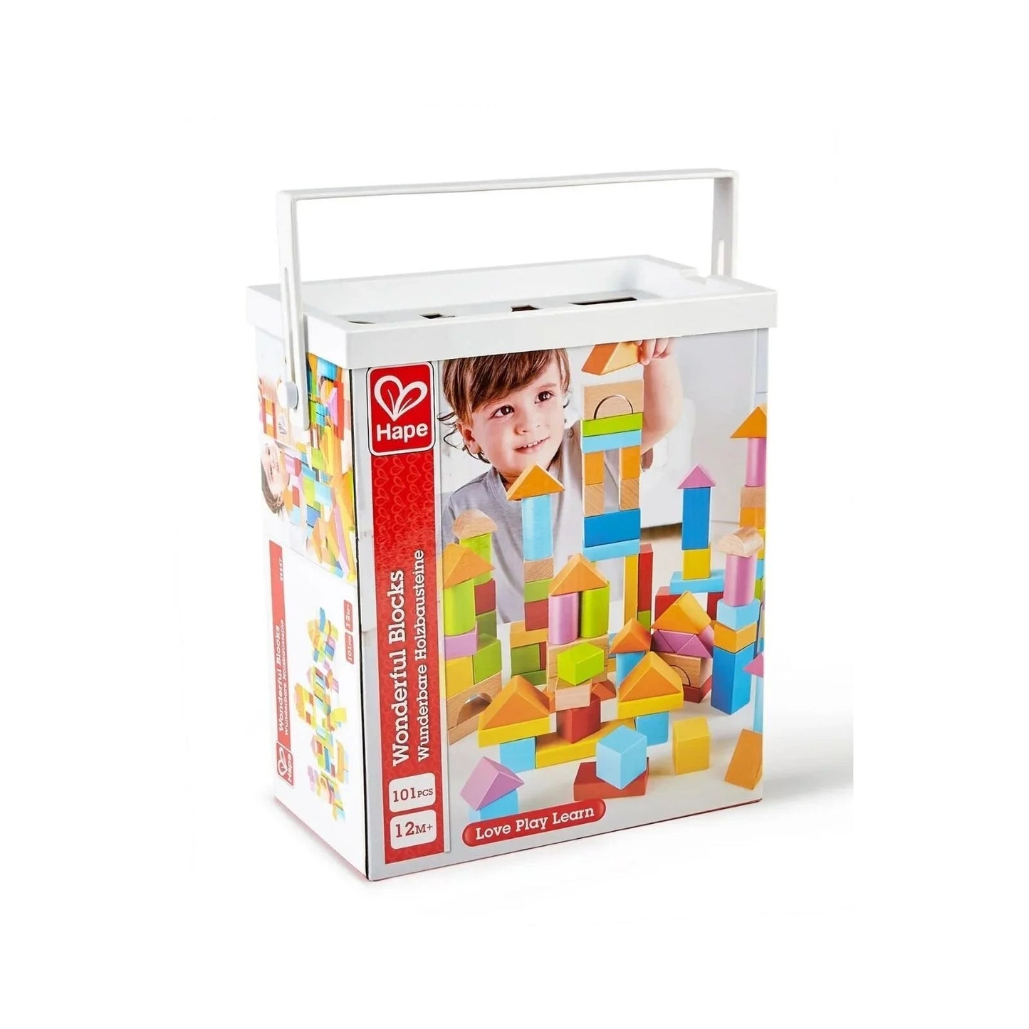 Hape Wonderful Beech Blocks 101 pcs - mezetto ebebek ebebek