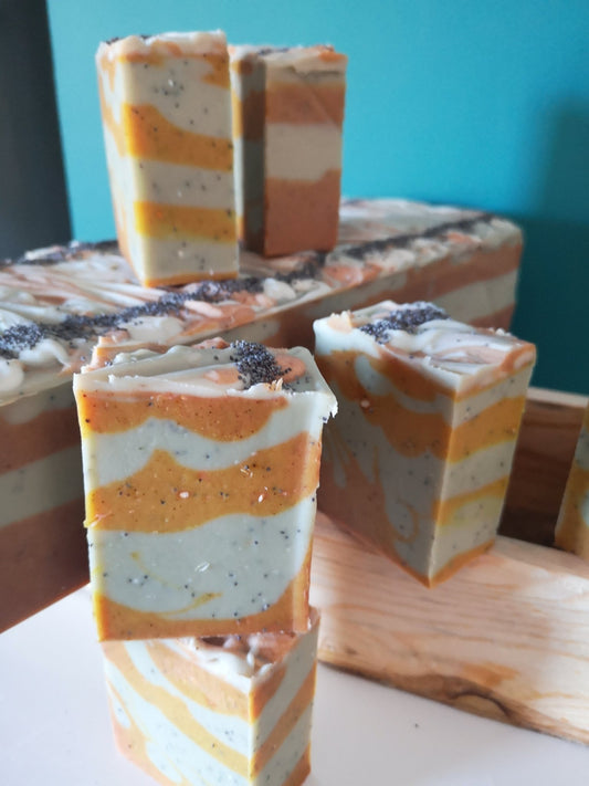 Hard working Hands vegan soap - mezetto Shopify Collective Somerset Natural Soaps