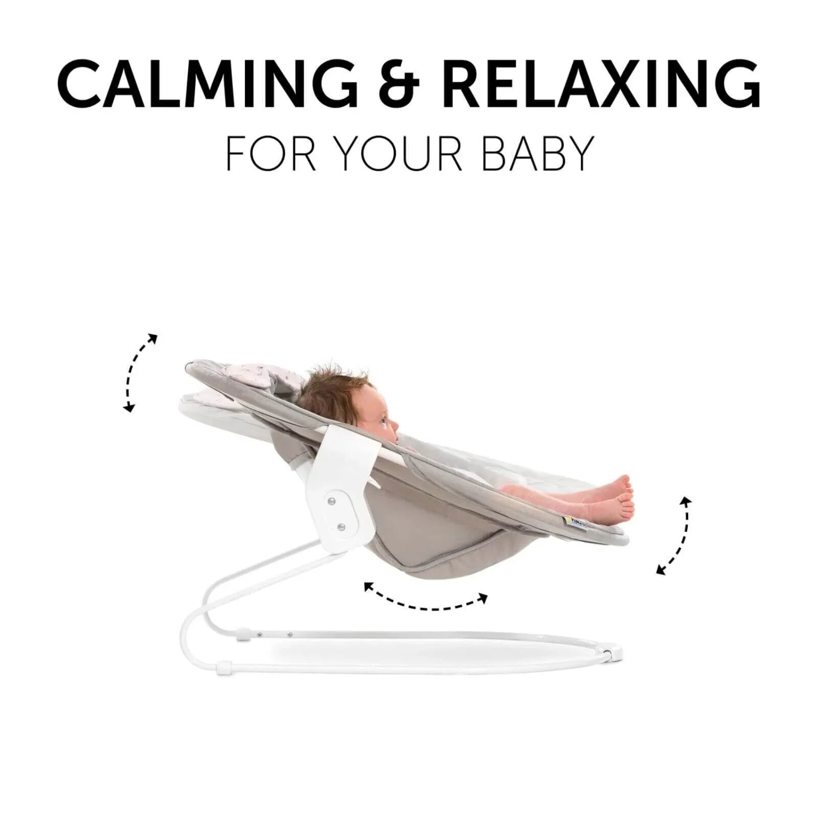 Hauck Alpha Bouncer 2 - in - 1 - Beige Bloom - mezetto ebebek ebebek