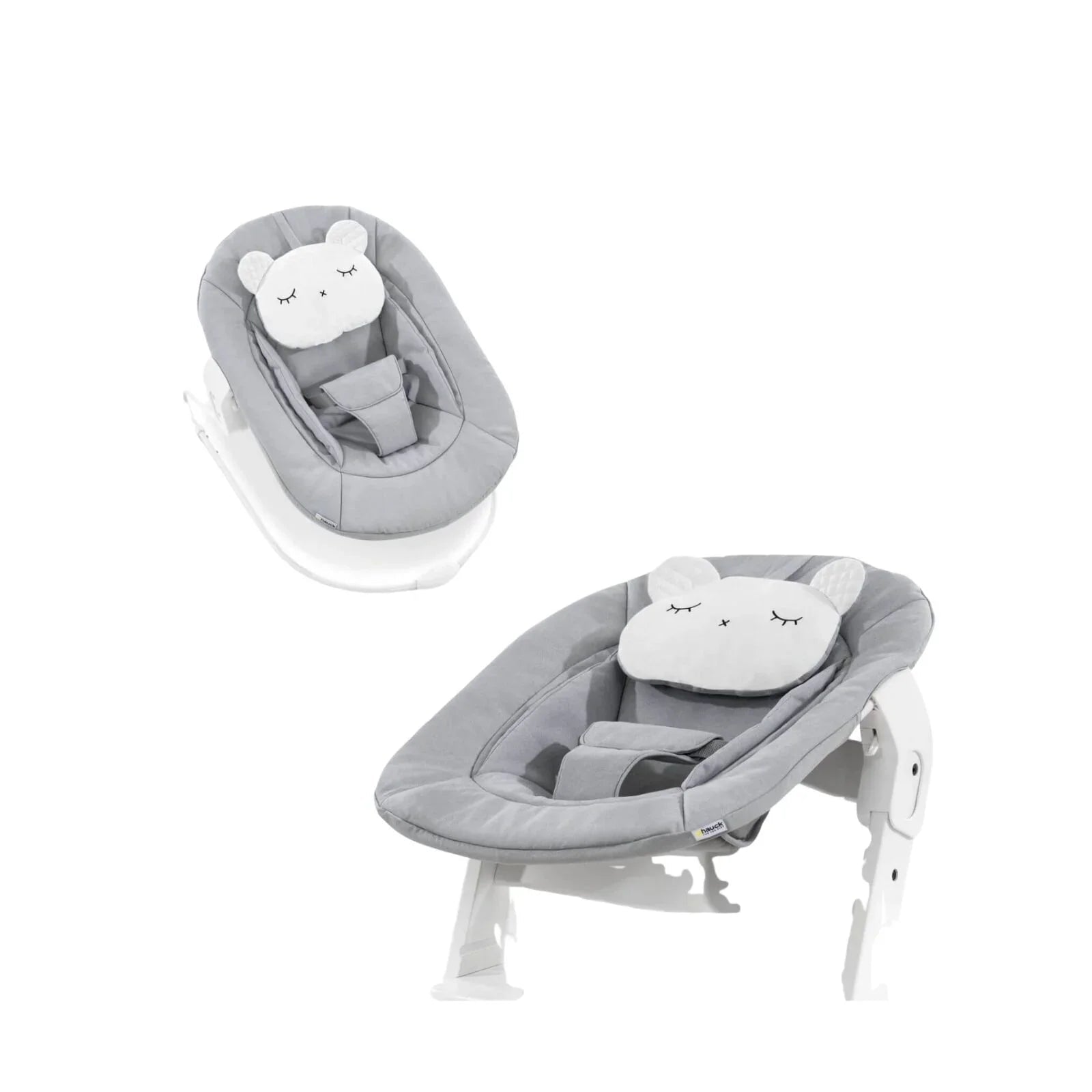 Hauck Alpha Bouncer 2 - in - 1 - Light Grey - mezetto ebebek ebebek