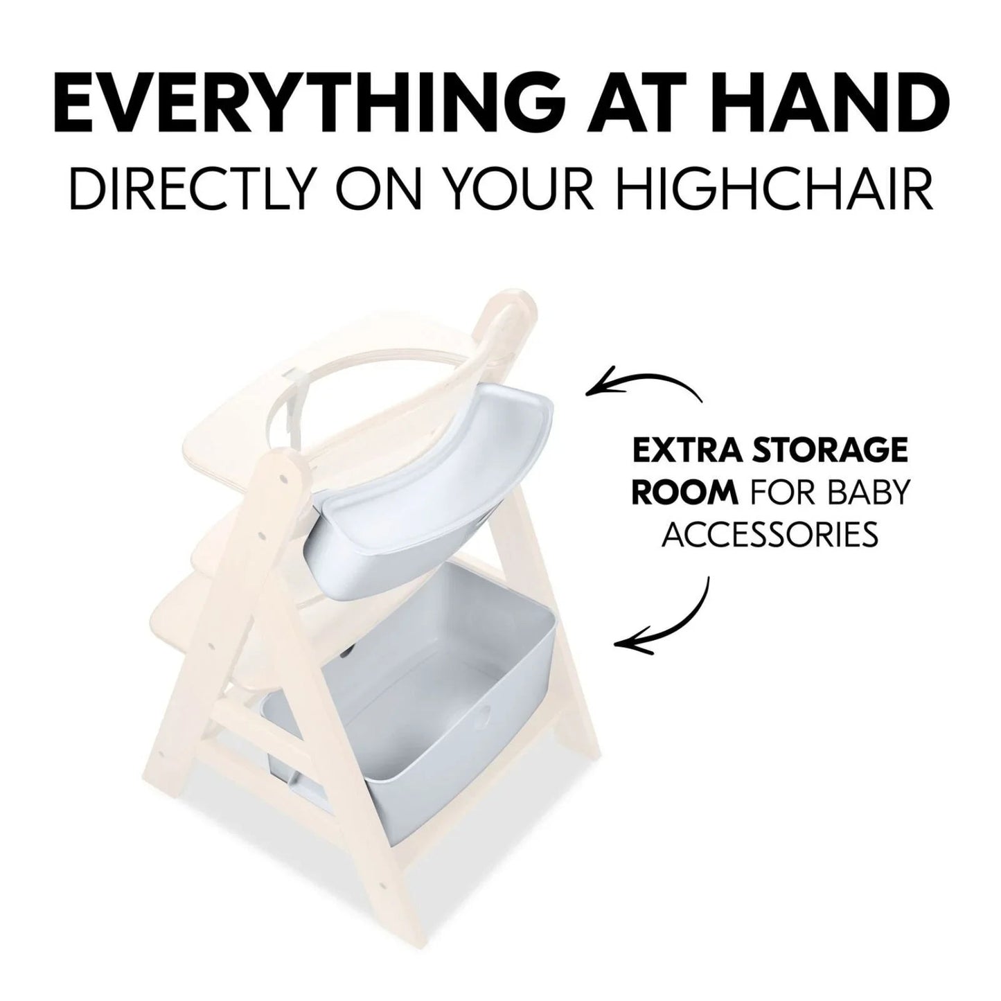 Hauck Alpha Box Set - White - mezetto ebebek ebebek