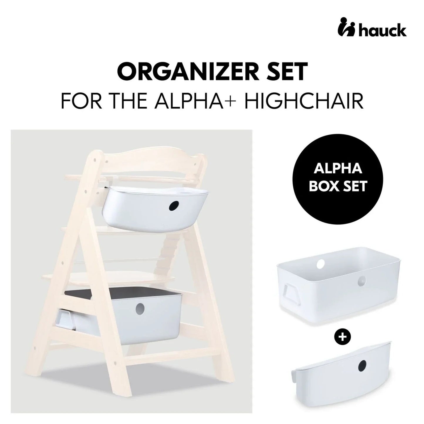 Hauck Alpha Box Set - White - mezetto ebebek ebebek