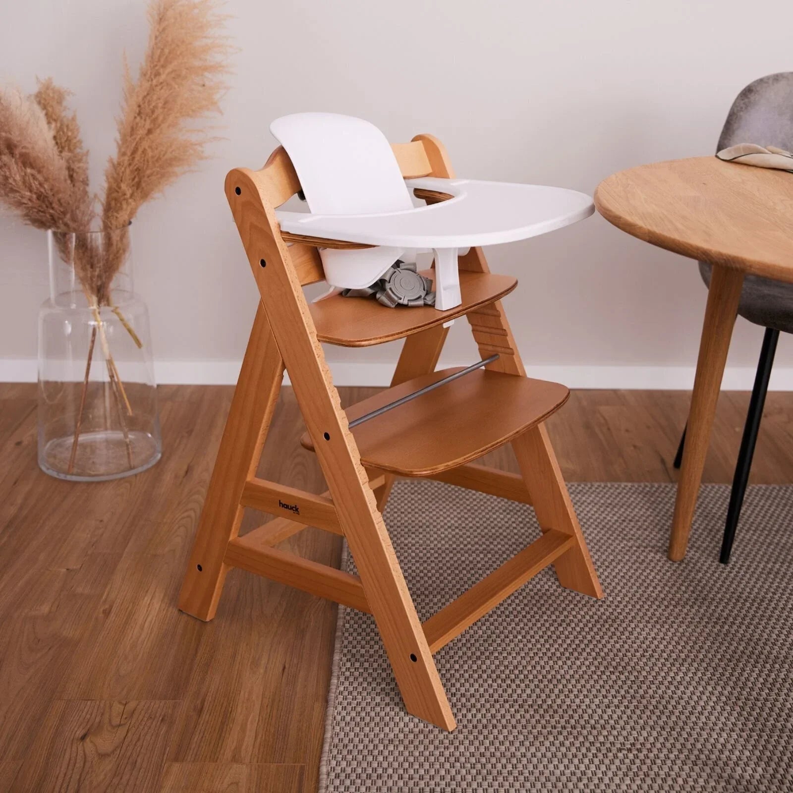 Hauck Alpha Click Tray - White - mezetto ebebek ebebek
