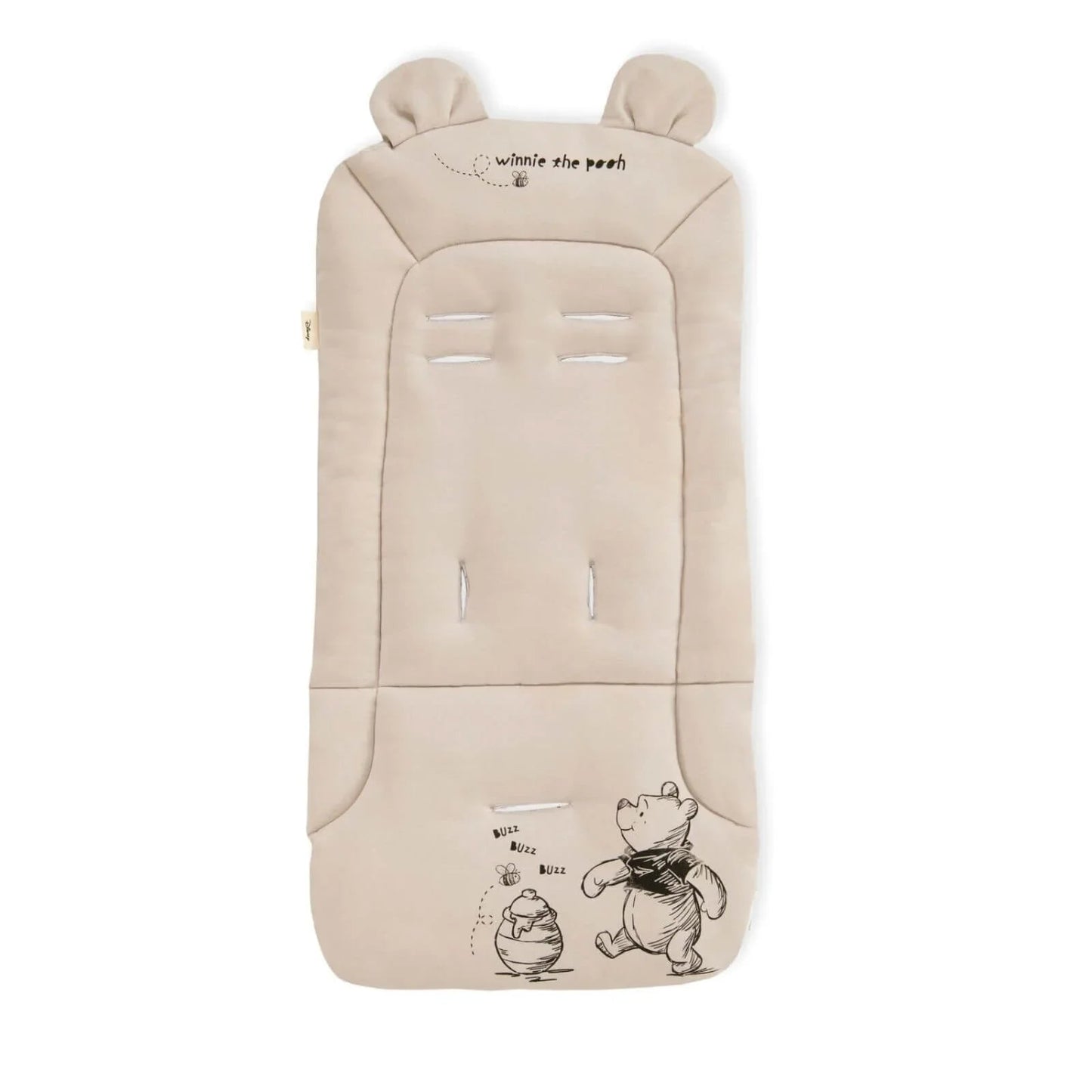 Hauck Disney Pushchair Seat Liner - Winnie the Pooh Beige - mezetto ebebek ebebek