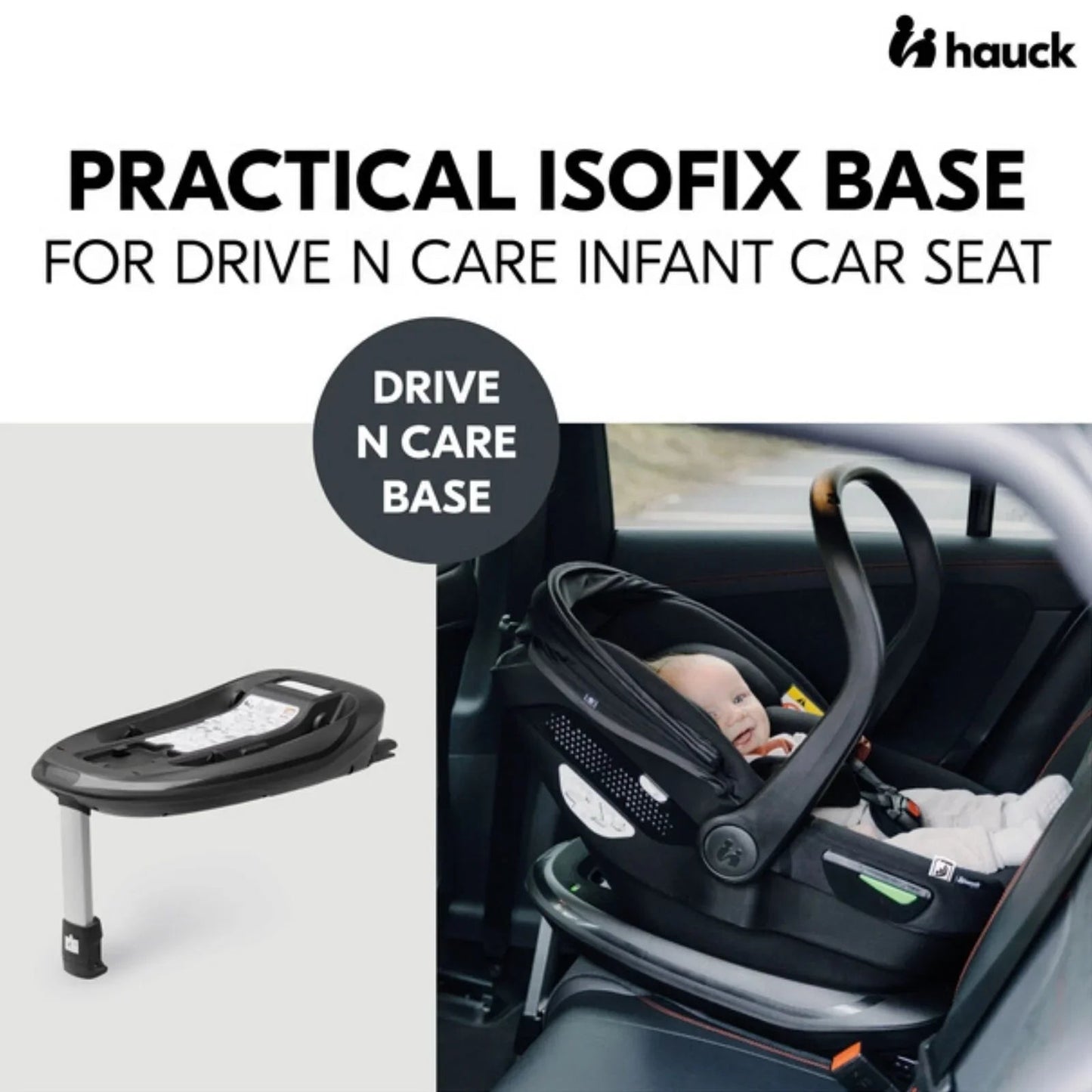 Hauck Drive N Care Base - Black - mezetto ebebek ebebek