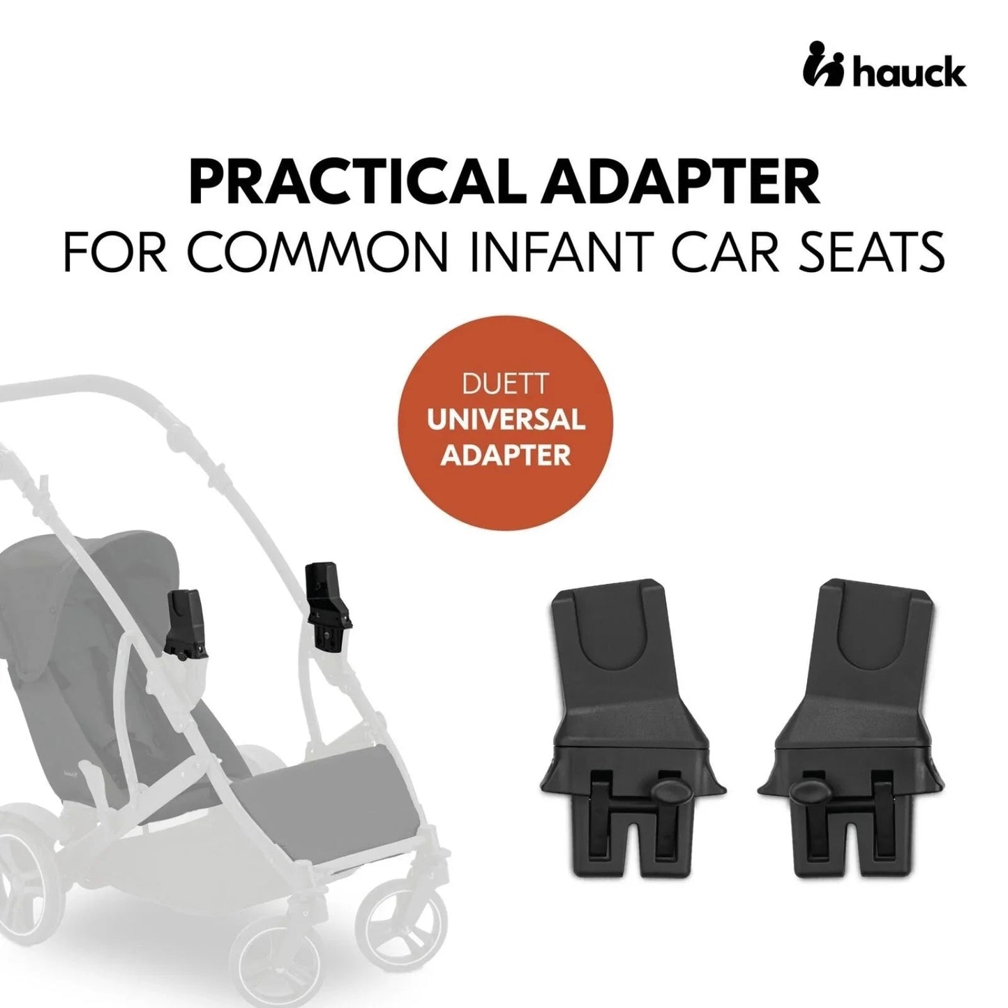 Hauck Duett 2 Car Seat Adaptors - mezetto ebebek ebebek