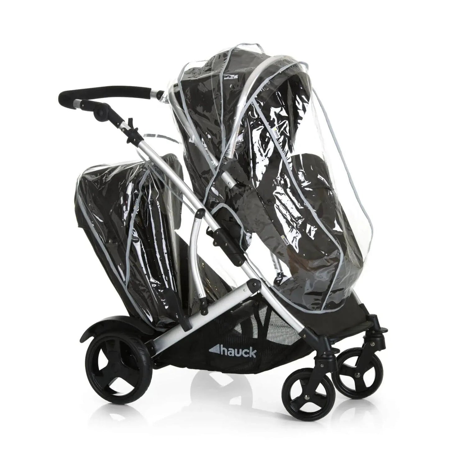 Hauck Duett 2 Tandem Pushchair - Black - mezetto ebebek ebebek