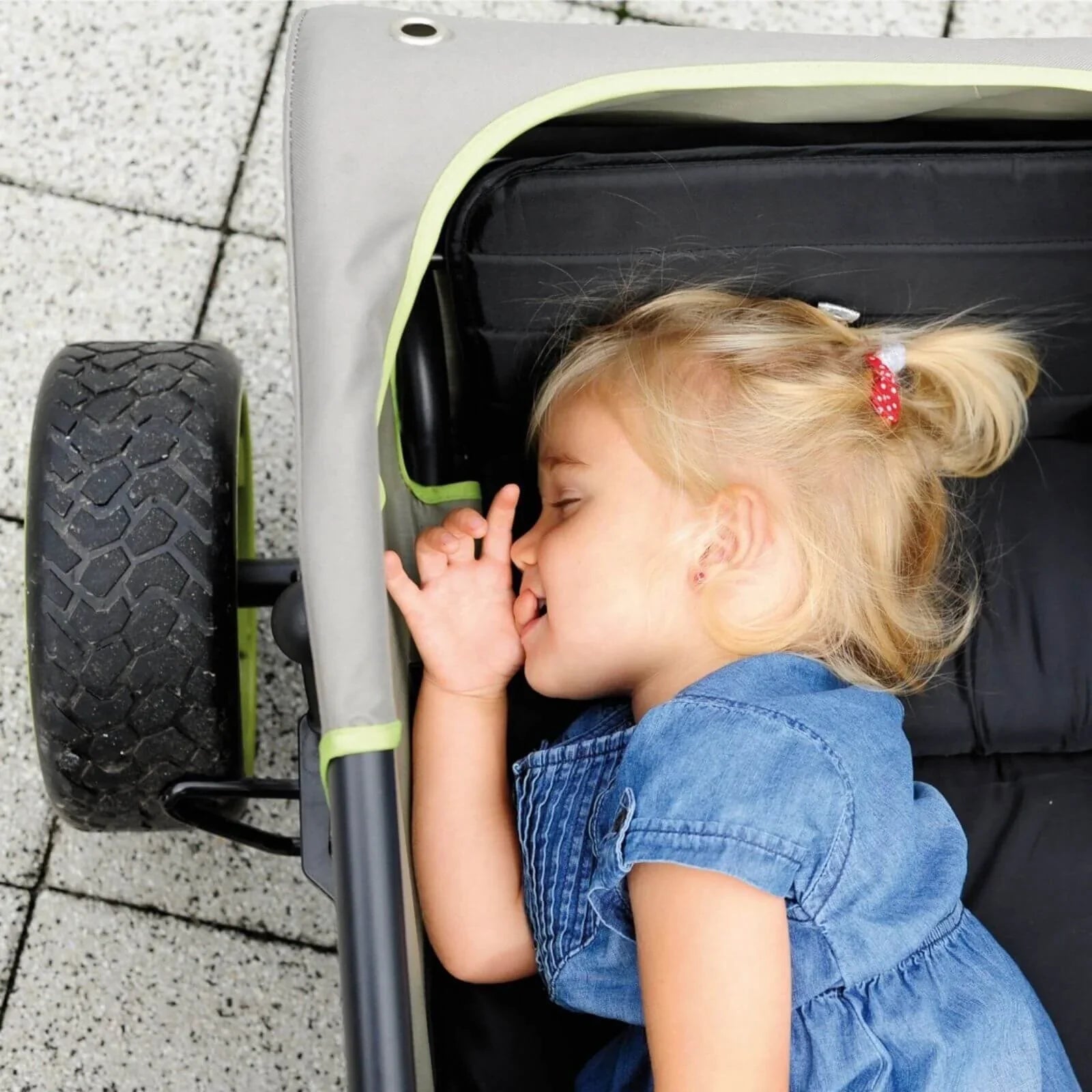 Hauck Eco Mobil Wagon - Green - mezetto ebebek ebebek