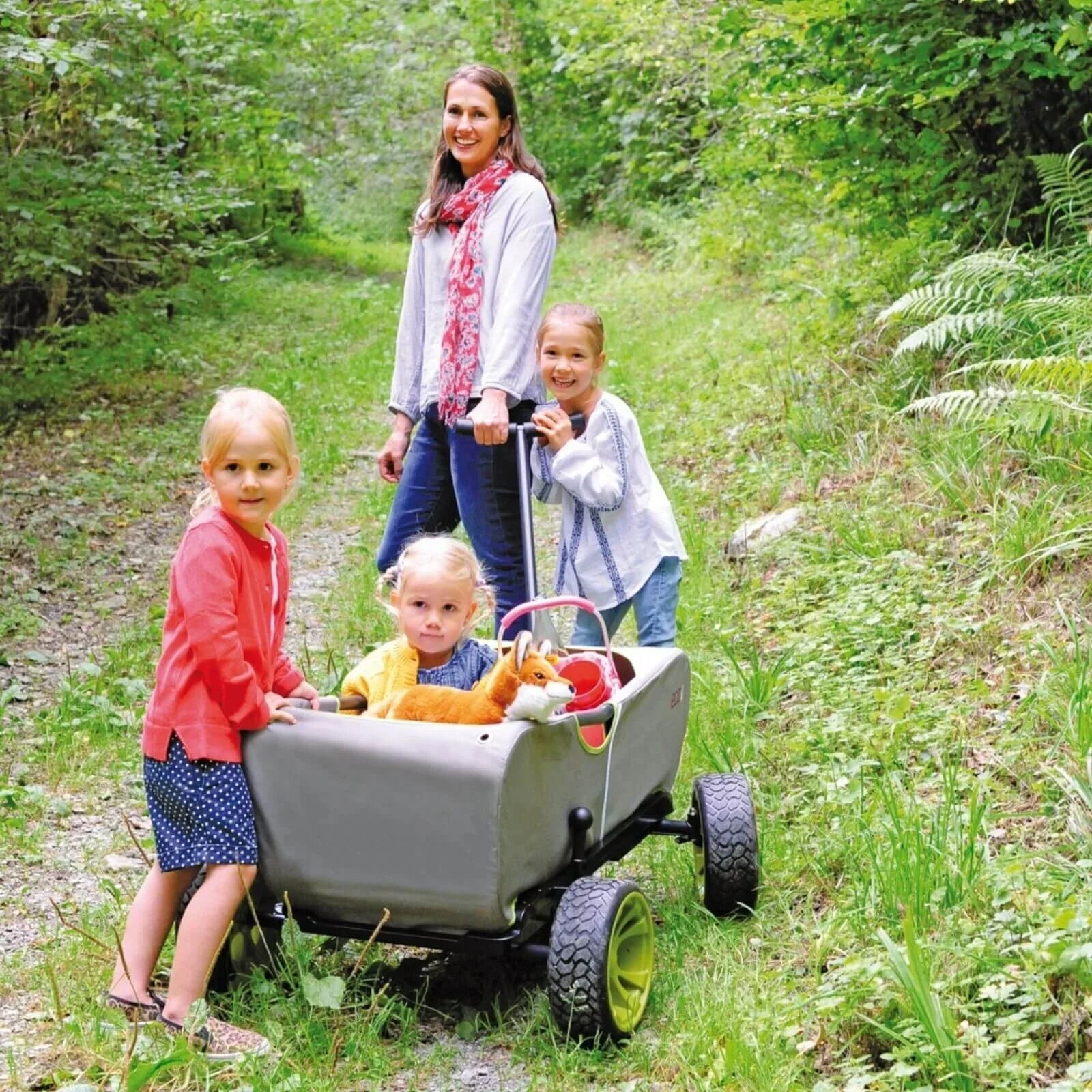 Hauck Eco Mobil Wagon - Green - mezetto ebebek ebebek