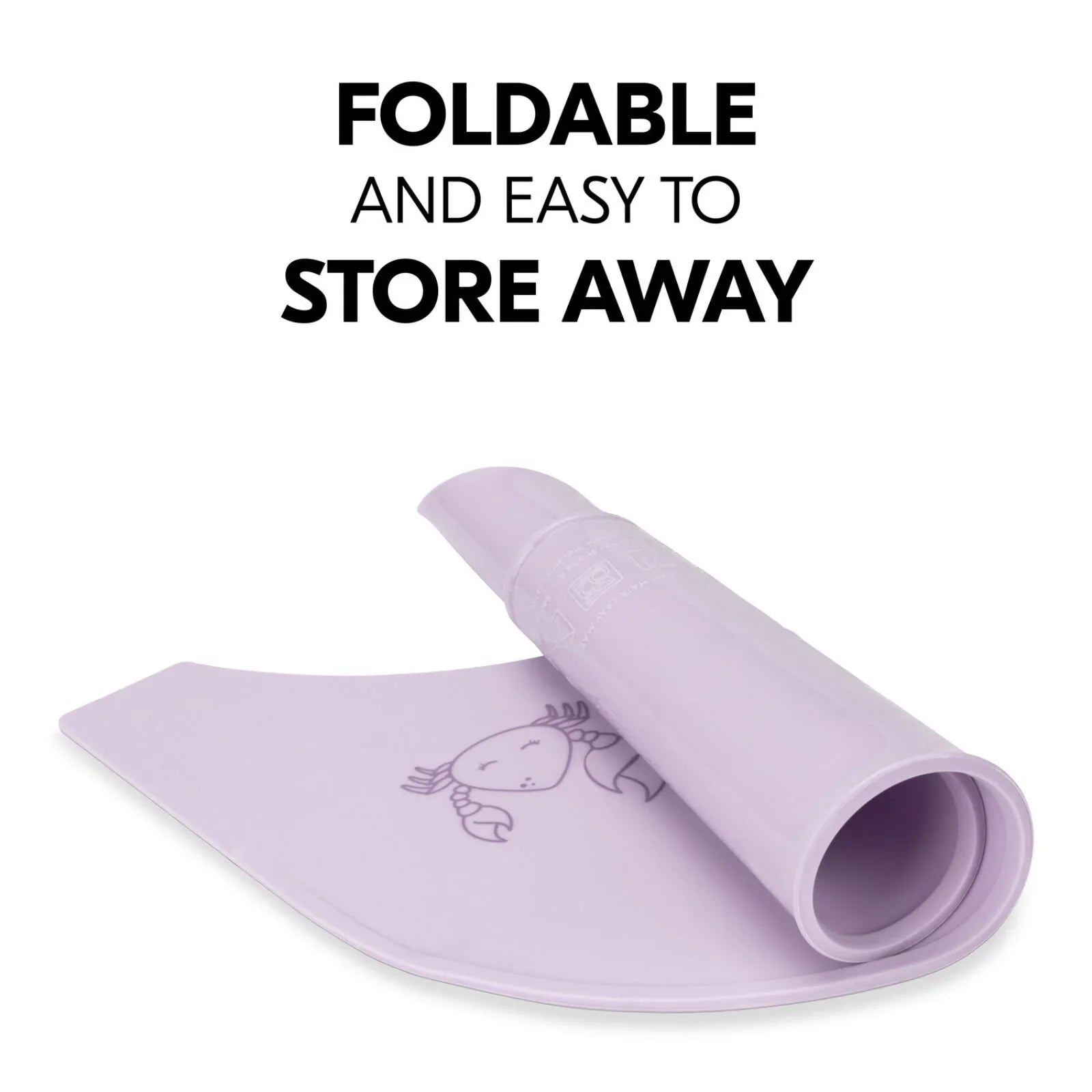 Hauck Highchair Tray Mat - Lavender - mezetto ebebek ebebek
