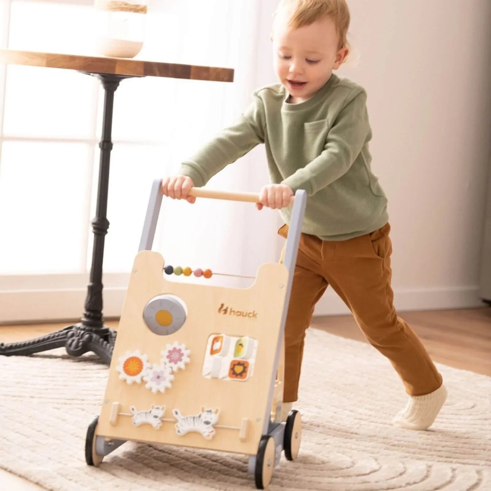 Hauck Learn to Walk - Skills Wooden Walker - mezetto ebebek ebebek