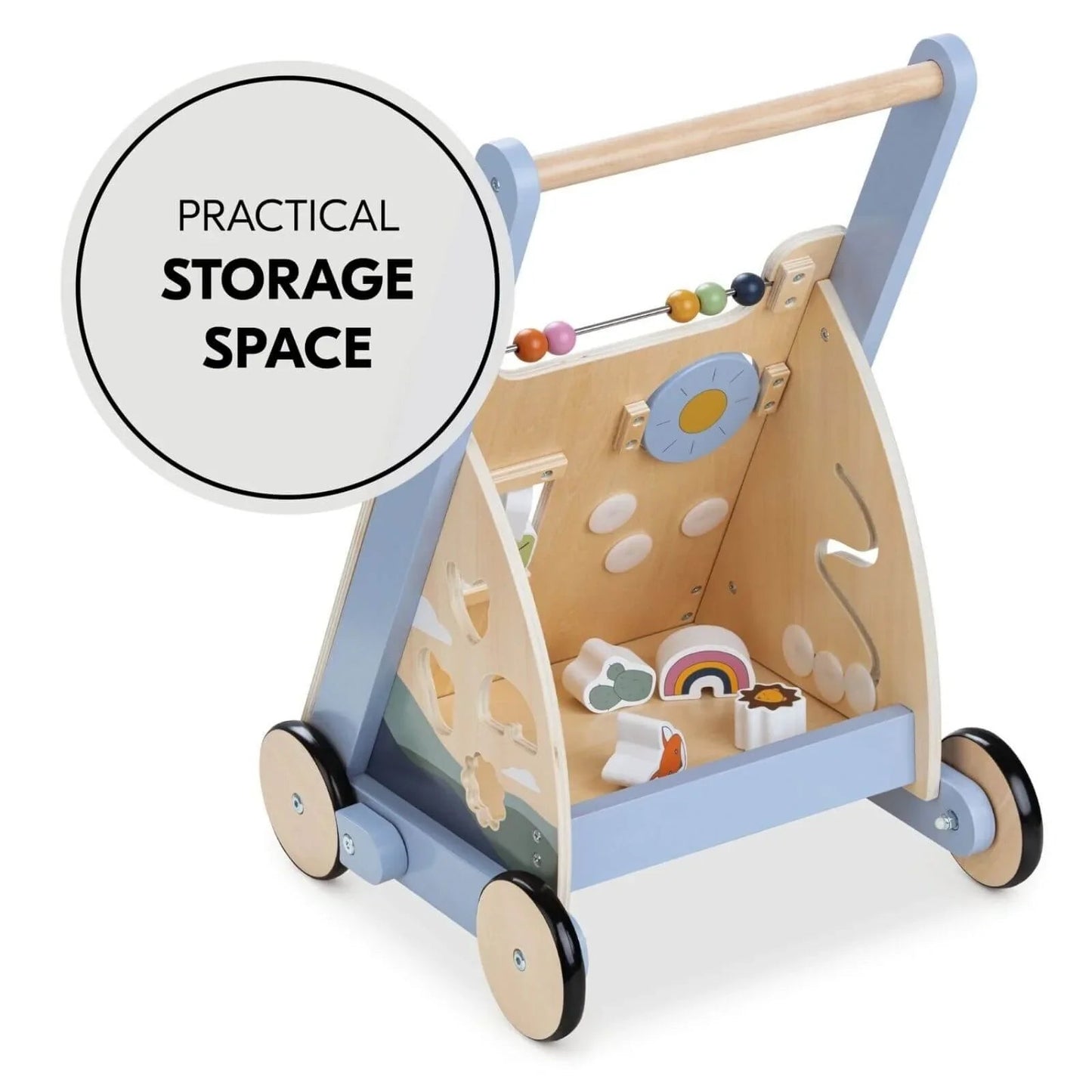 Hauck Learn to Walk - Skills Wooden Walker - mezetto ebebek ebebek