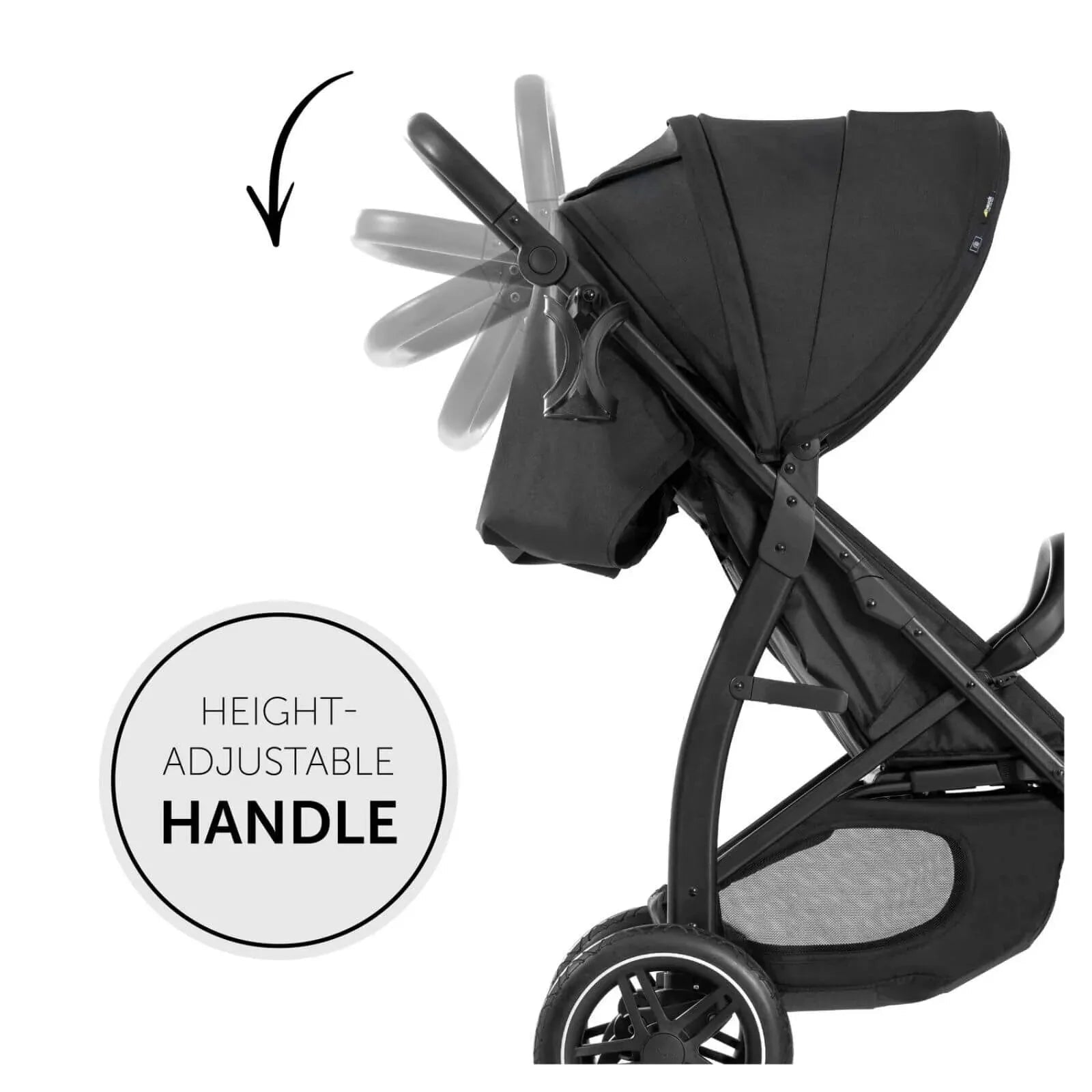 Hauck Rapid 4D Pushchair - Black - mezetto ebebek ebebek