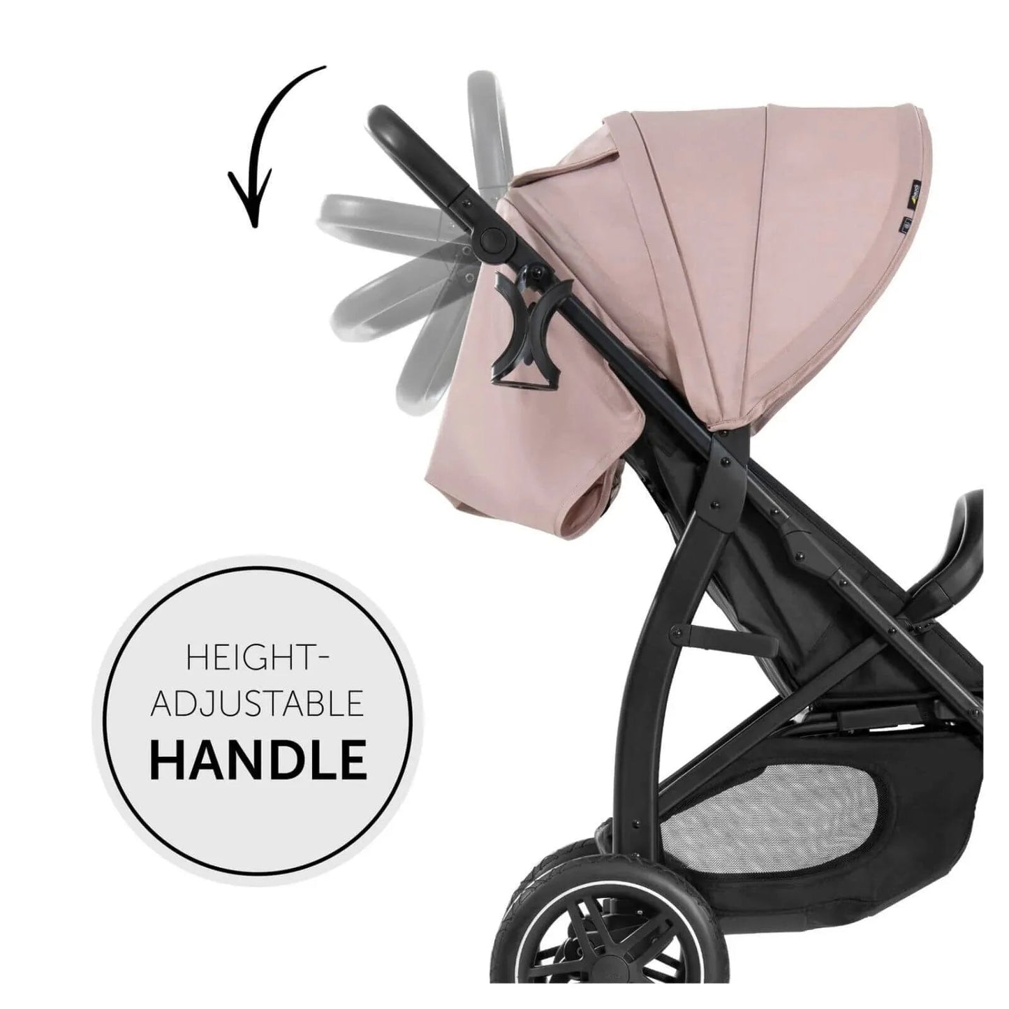 Hauck Rapid 4D Pushchair - Rose - mezetto ebebek ebebek