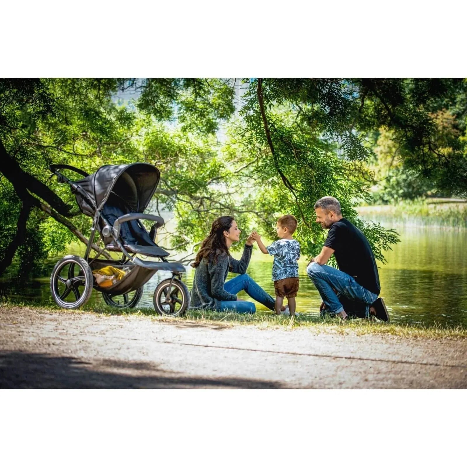 Hauck Runner 2 Pushchair - Black - mezetto ebebek ebebek