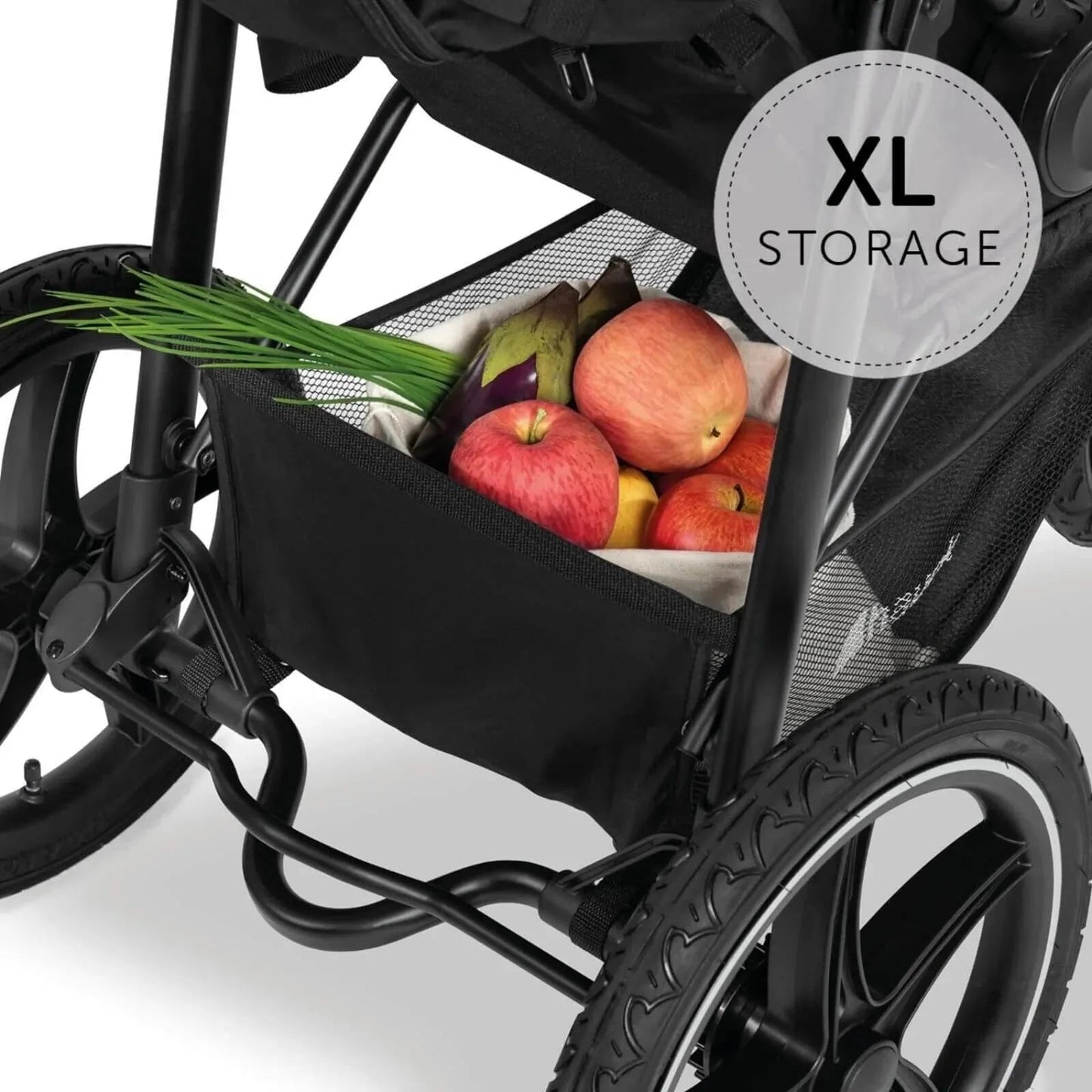 Hauck Runner 2 Pushchair - Black - mezetto ebebek ebebek