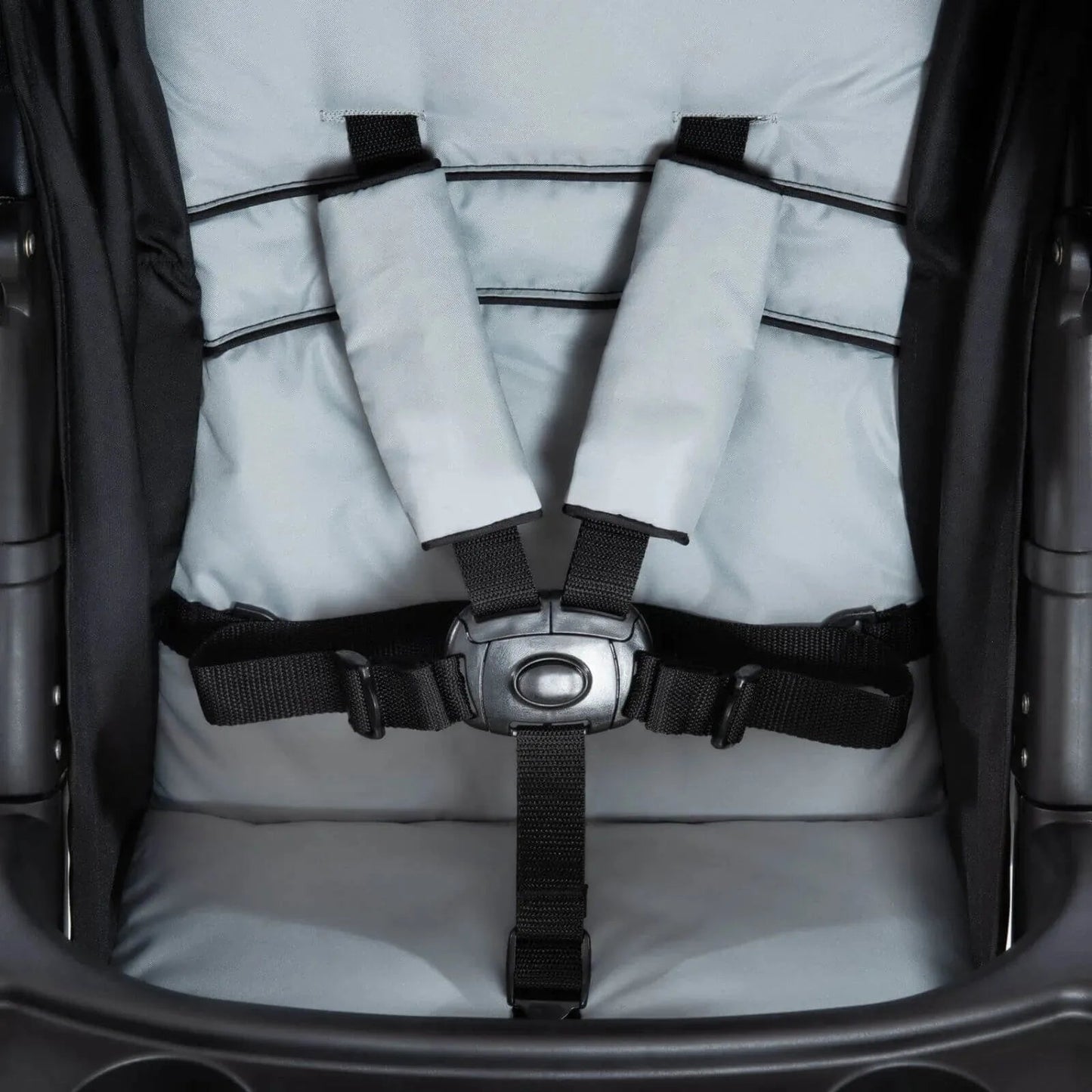 Hauck Shopper Neo II Pushchair - Caviar/Silver - mezetto ebebek ebebek