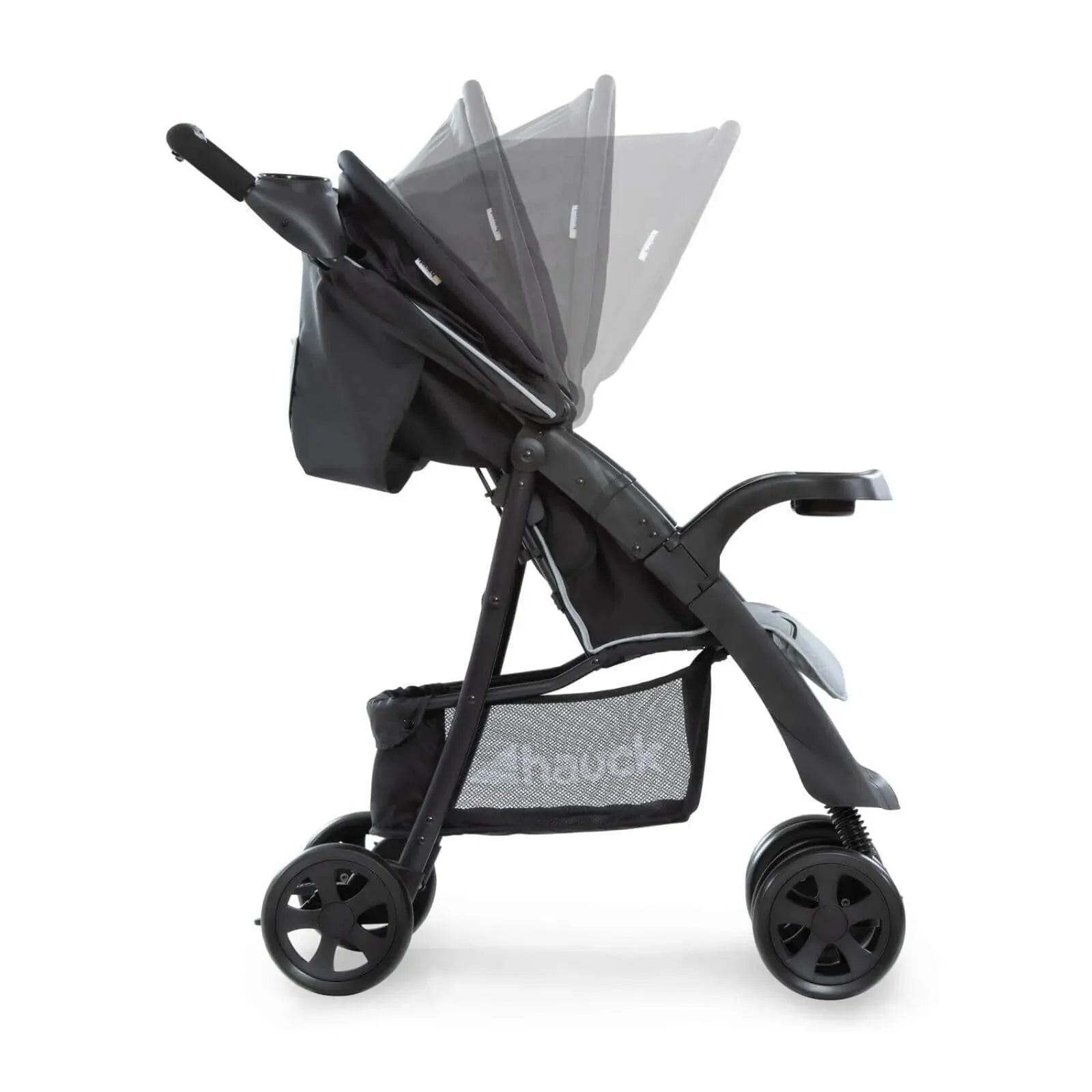 Hauck Shopper Neo II Pushchair - Caviar/Silver - mezetto ebebek ebebek