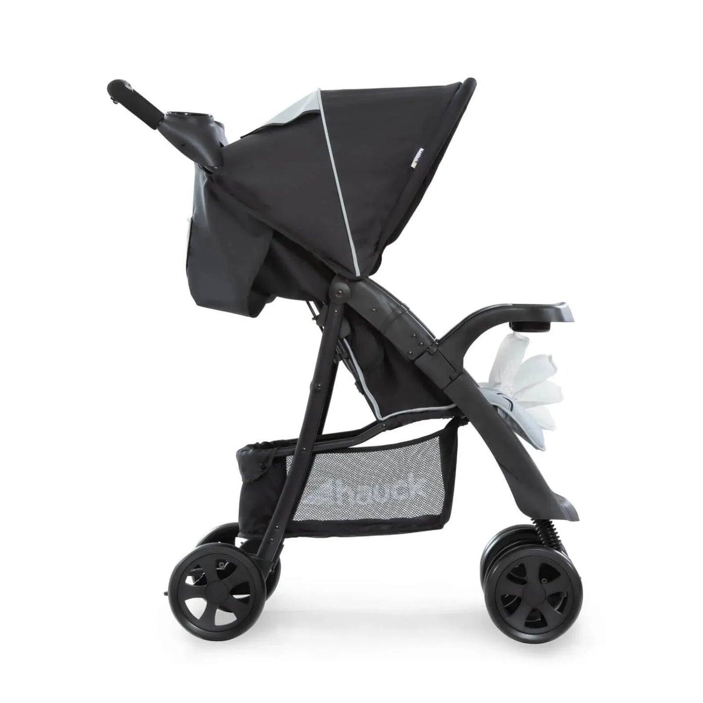 Hauck Shopper Neo II Pushchair - Caviar/Silver - mezetto ebebek ebebek