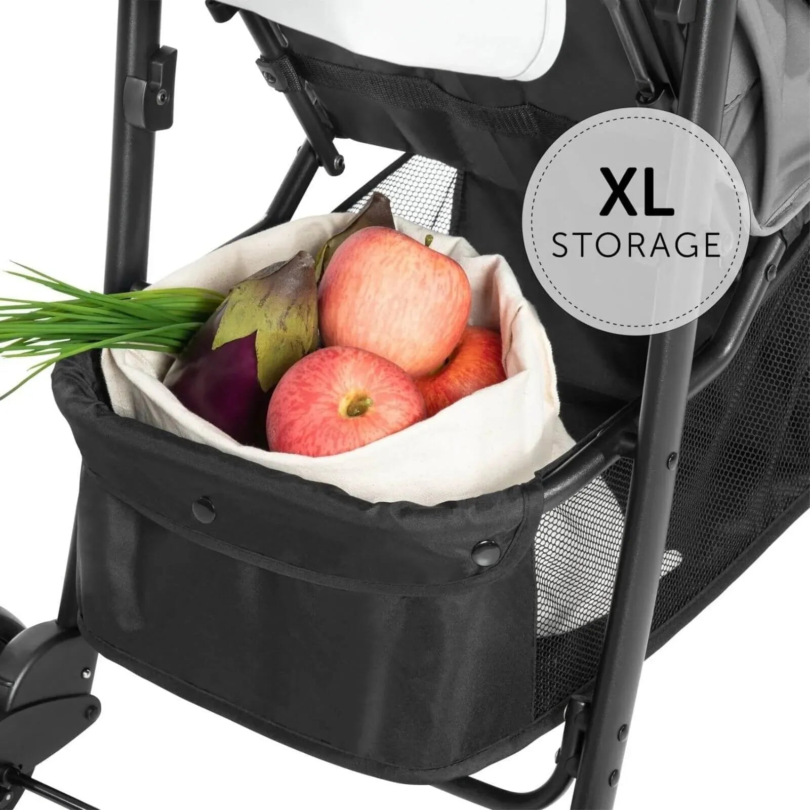 Hauck Shopper Neo II Pushchair - Grey - mezetto ebebek ebebek