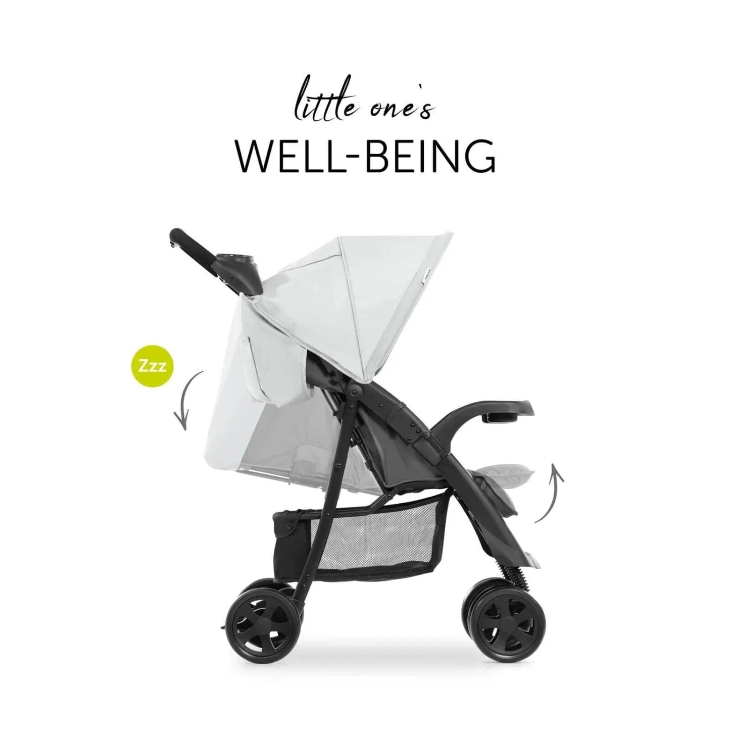 Hauck Shopper Neo II Pushchair - Grey - mezetto ebebek ebebek