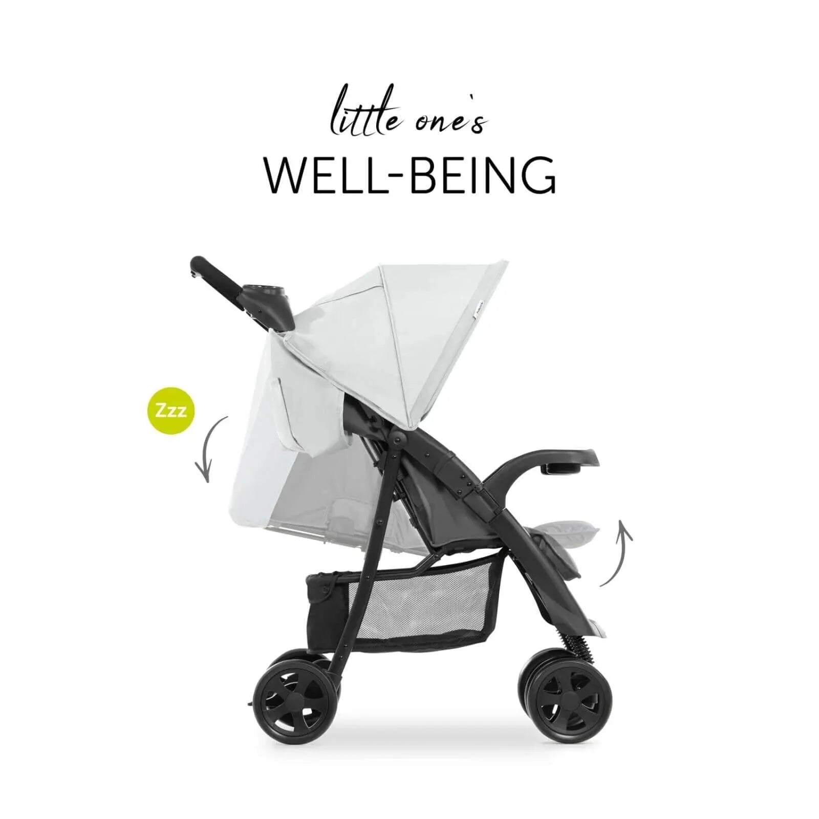Hauck Shopper Neo II Pushchair - Grey - mezetto ebebek ebebek